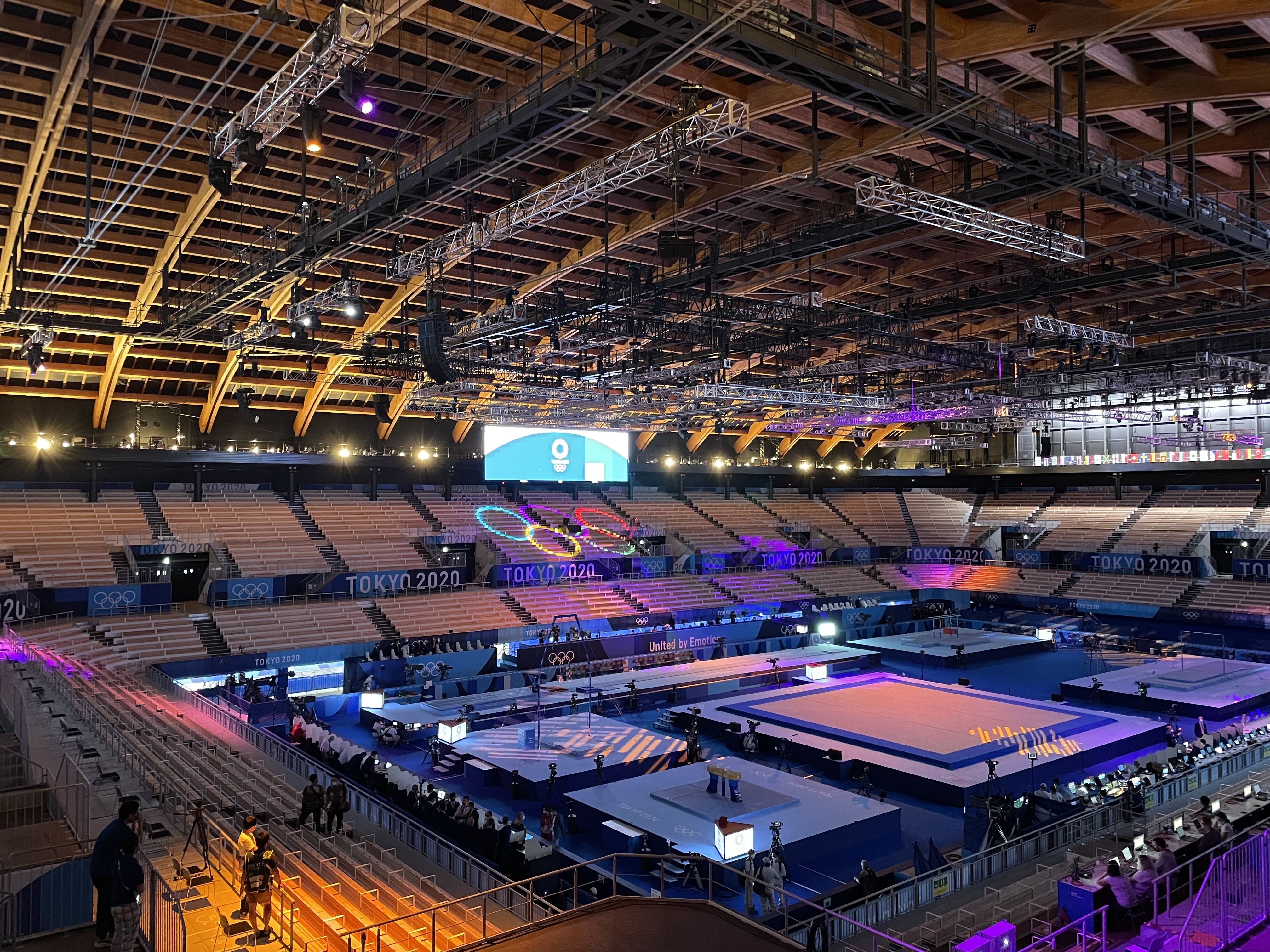 Olympics gymnastics venue
