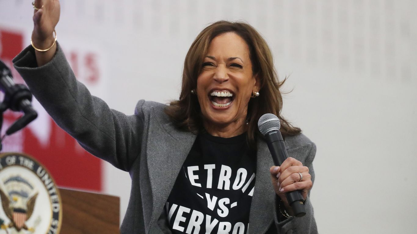 Die Wahlbeteiligung der Schwarzen in Städten wie Detroit ist für Harris ...