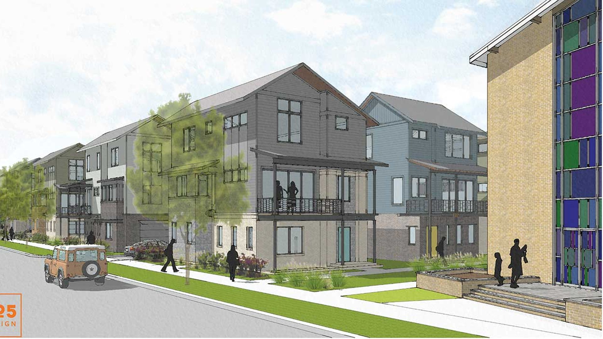 New NoDa development calls for 500,000 houses, affordable townhomes