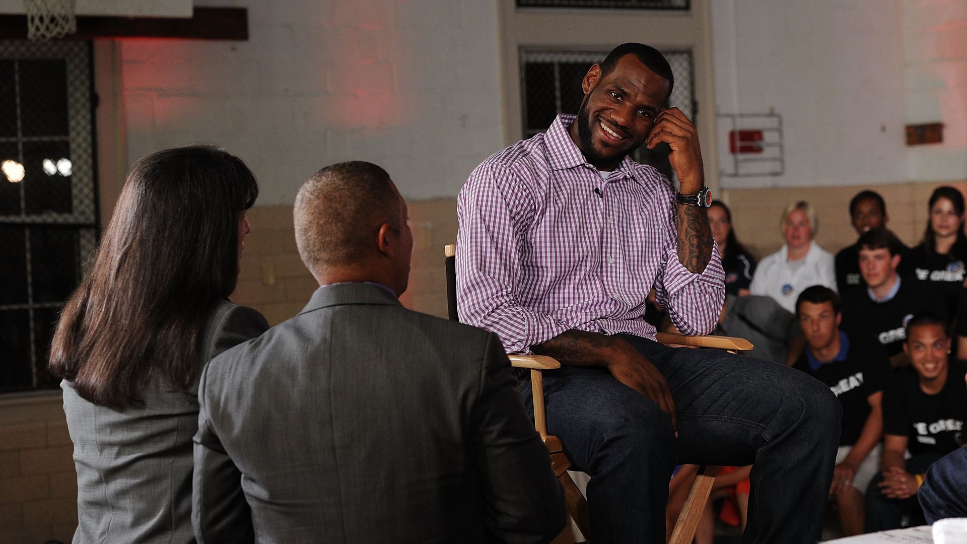 LeBron James choosing the Miami Heat