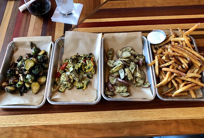 sides at new york butcher shoppe in dilworth