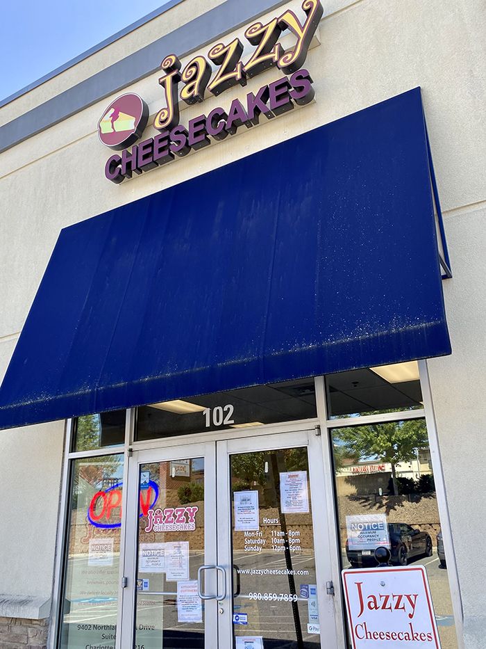 Jazzy Cheesecakes storefront