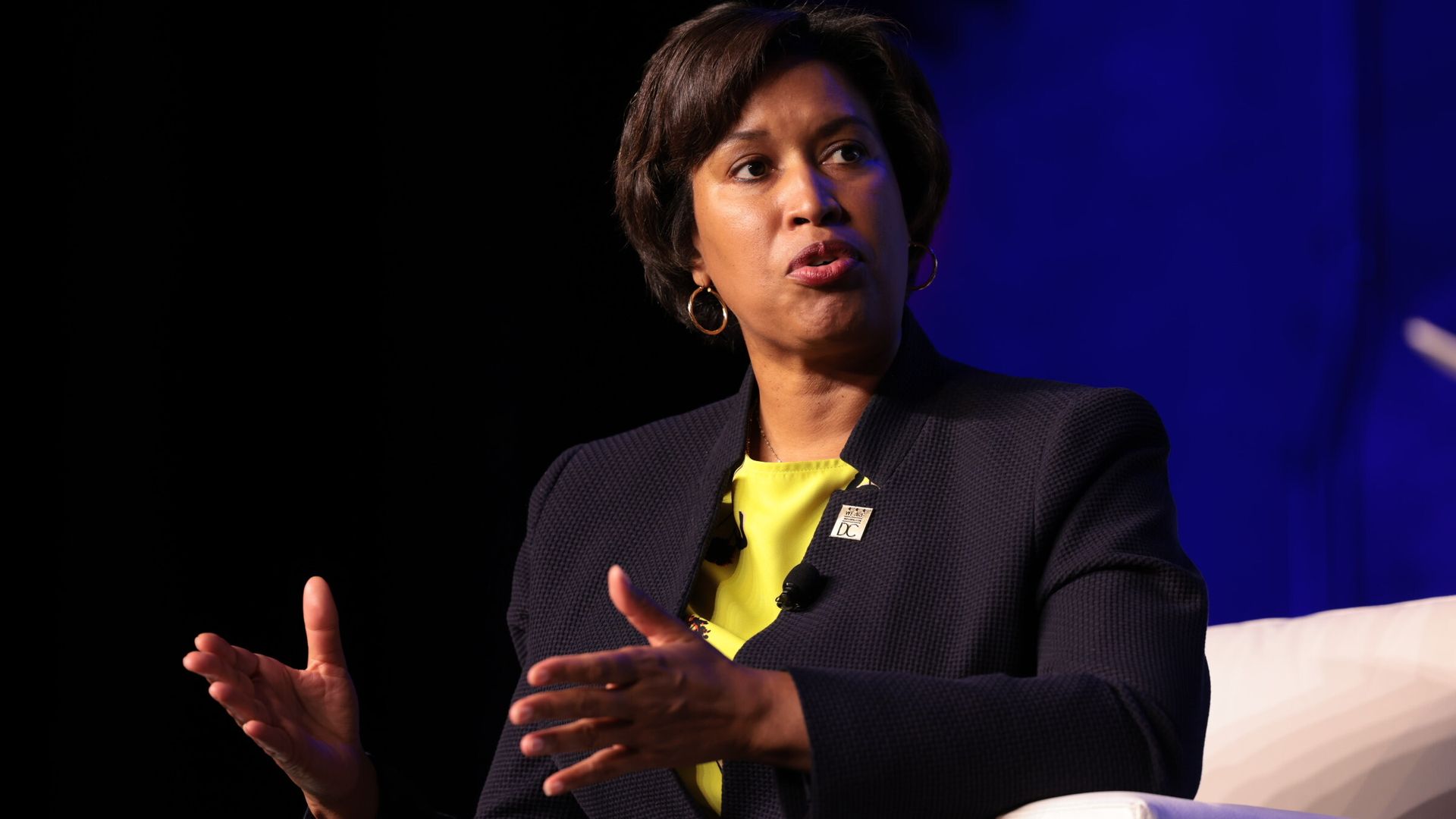 Muriel Bowser speaks