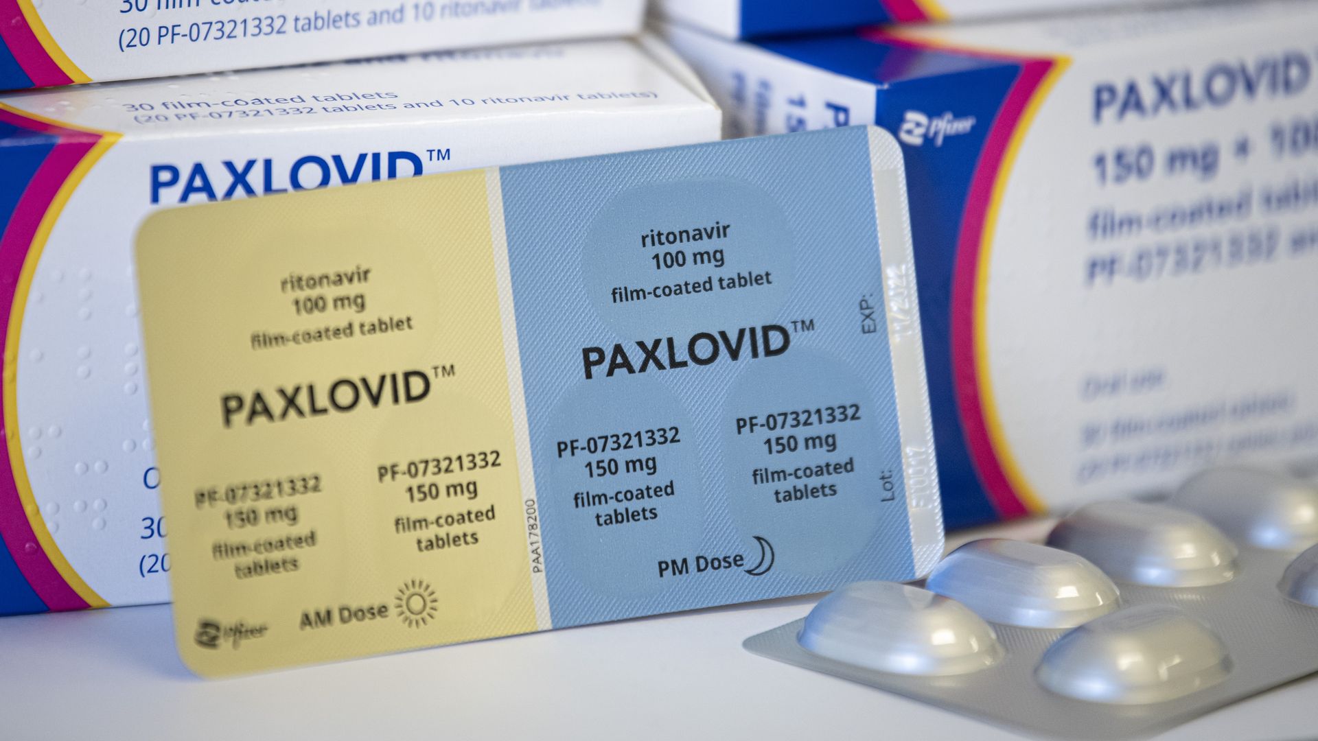 Paxlovid packet
