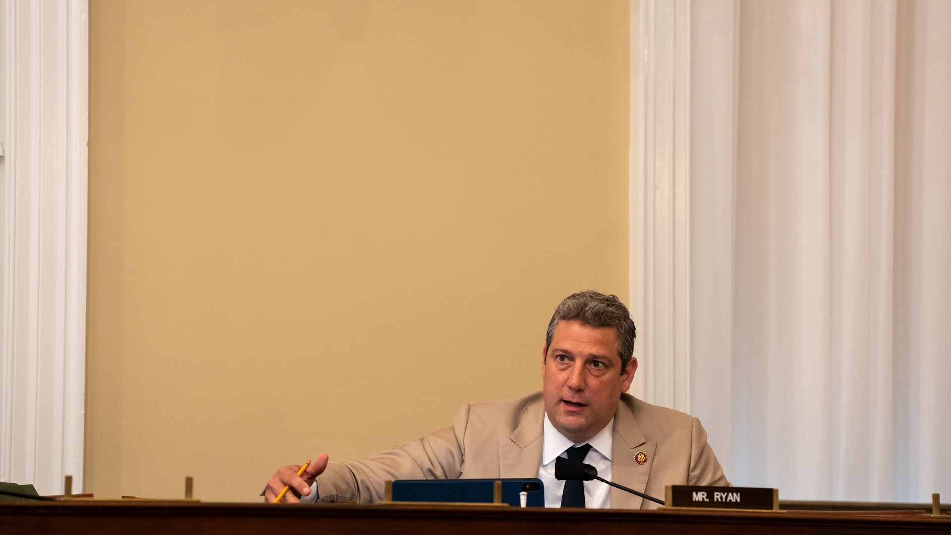 Rep. Tim Ryan is seen during a congressional hearing last May.