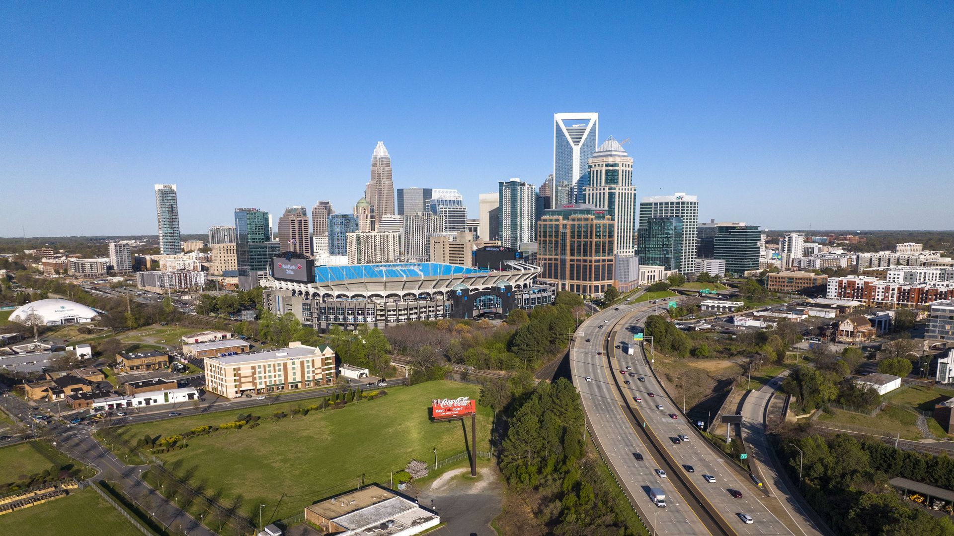 charlotte north carolina skyline