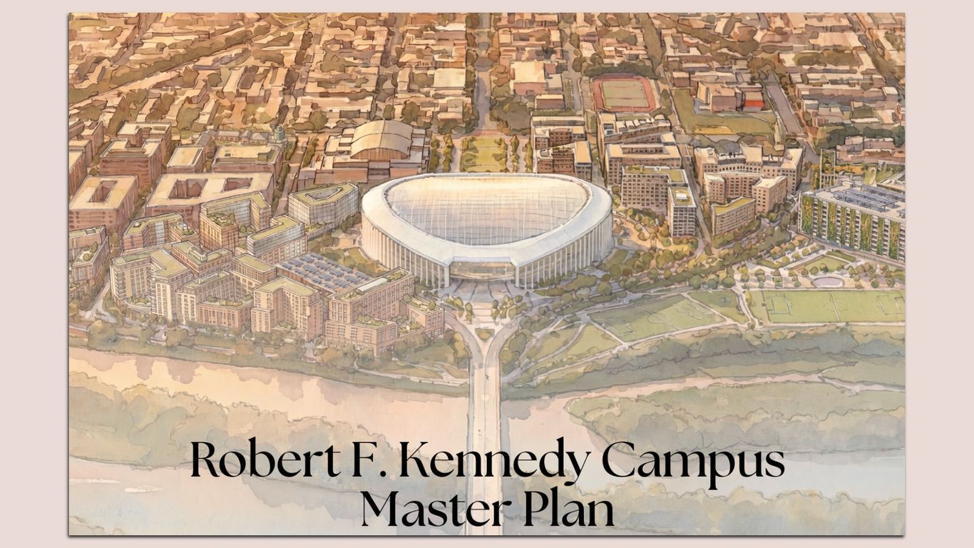 D.C. unveils sweeping master plan for Commanders stadium and RFK campus