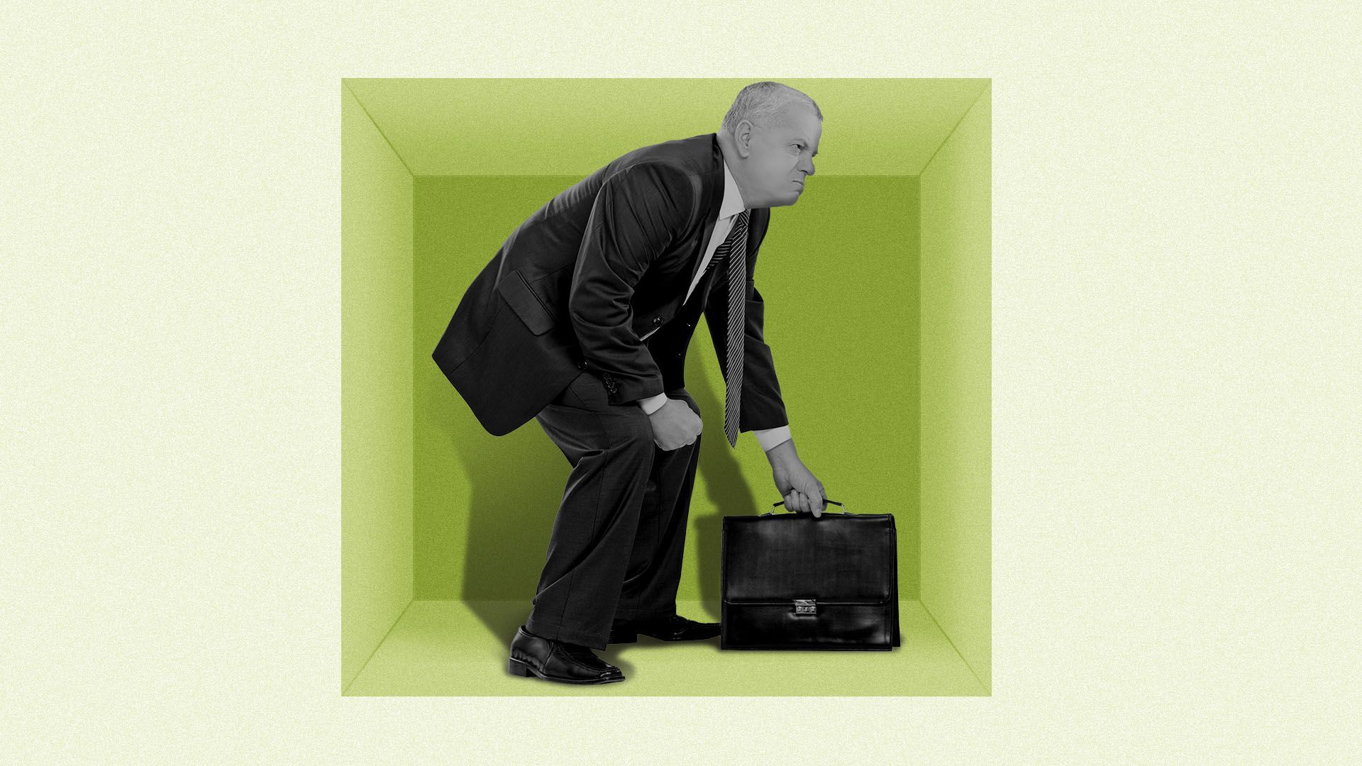 Man in a box