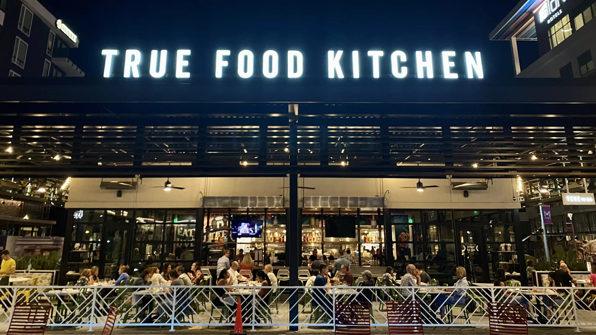 The exterior of True Food Kitchen
