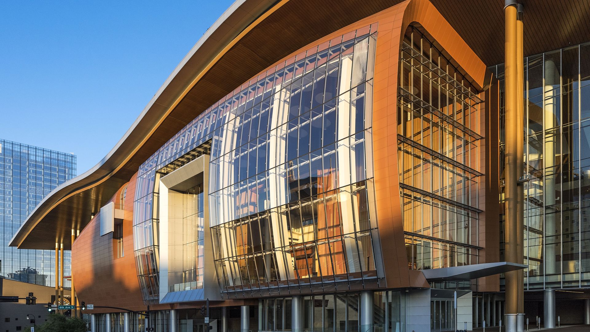 Music City Center convention hall from the outside