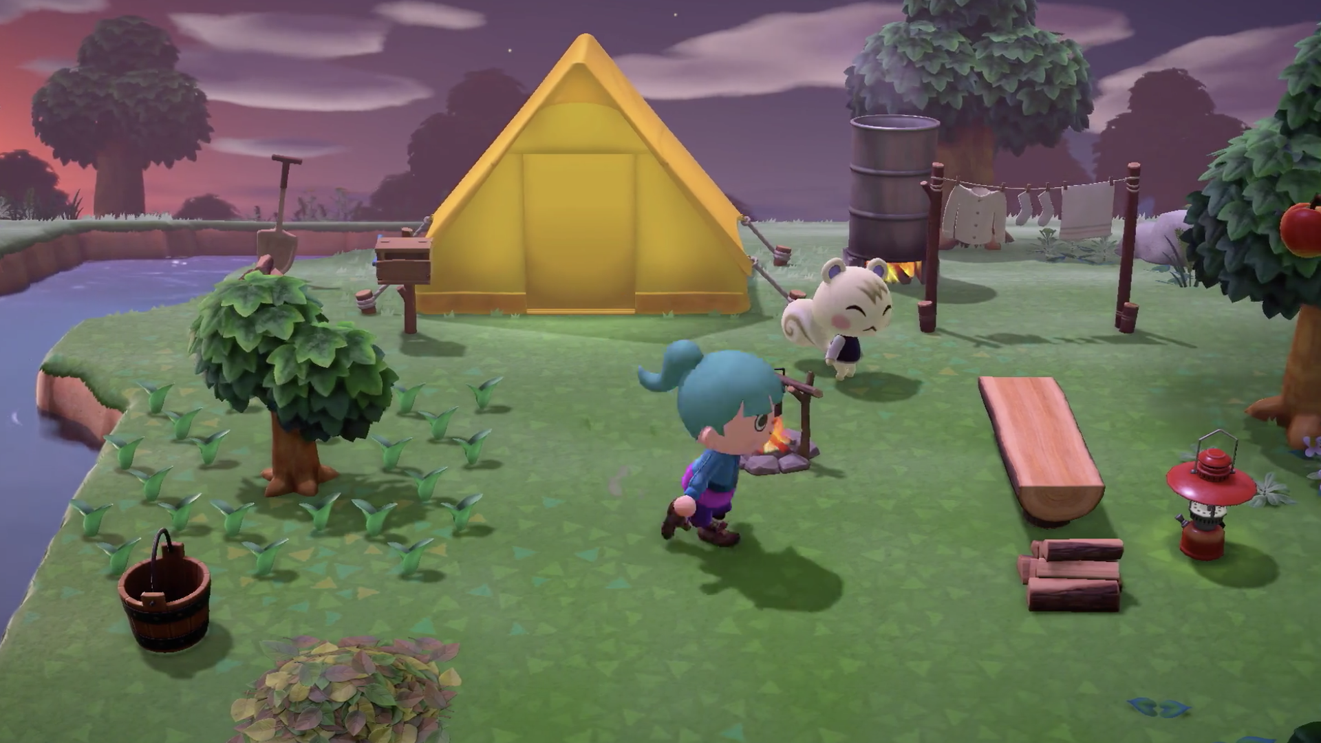 A screenshot of Animal Crossing.