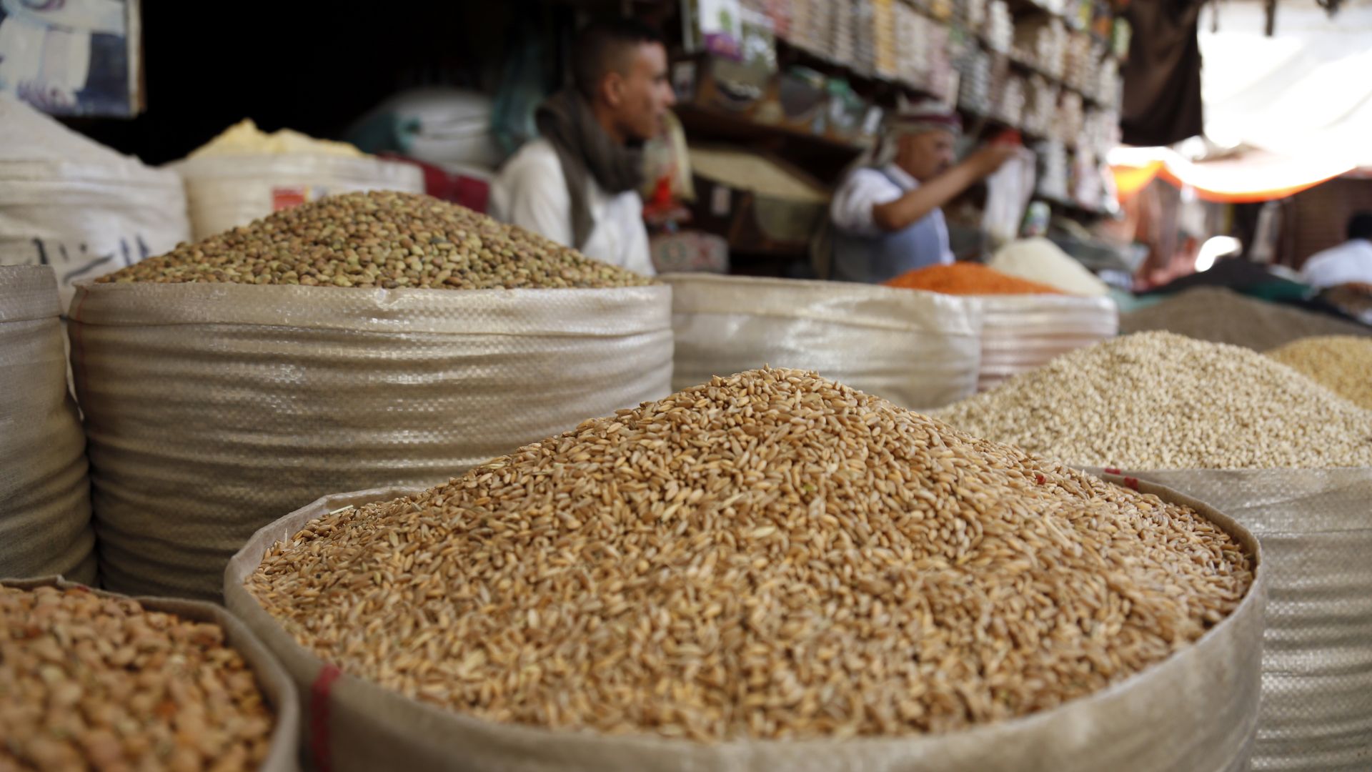 Food grains in Yemen
