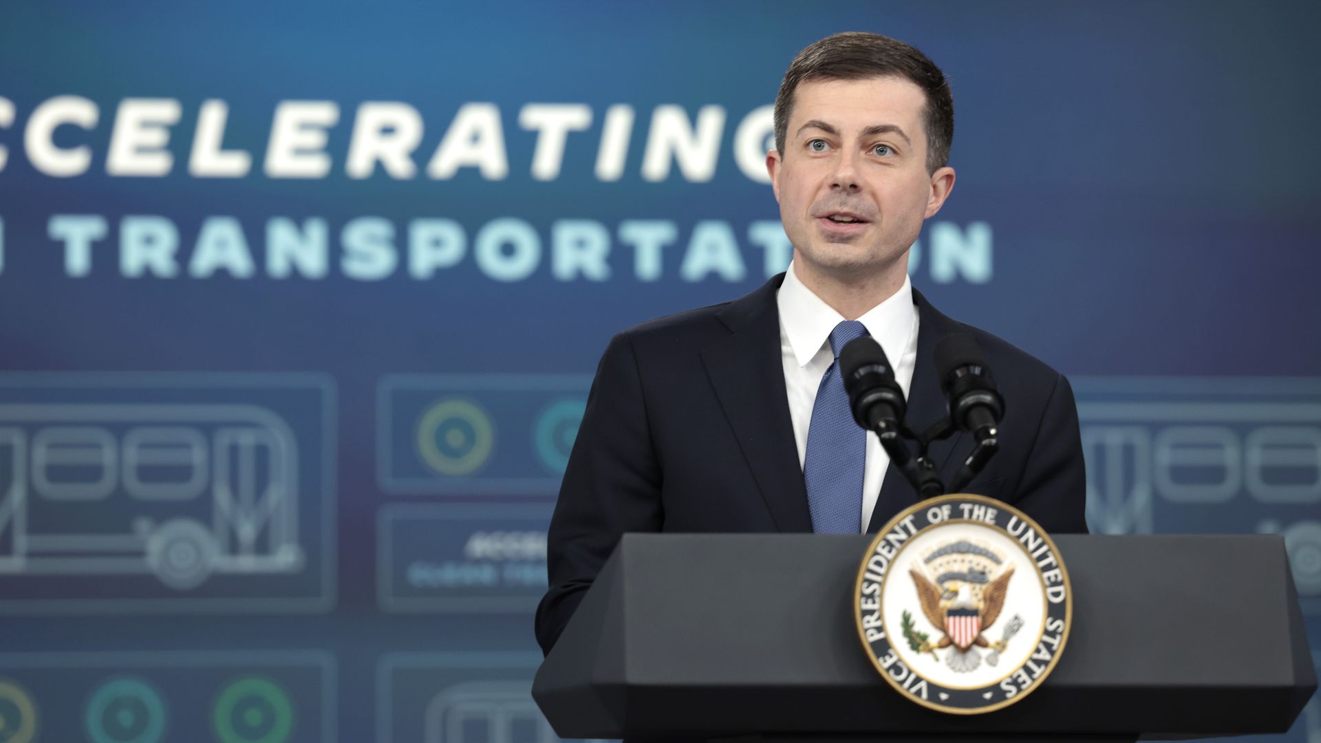 Secretary of Transportation Pete Buttigieg