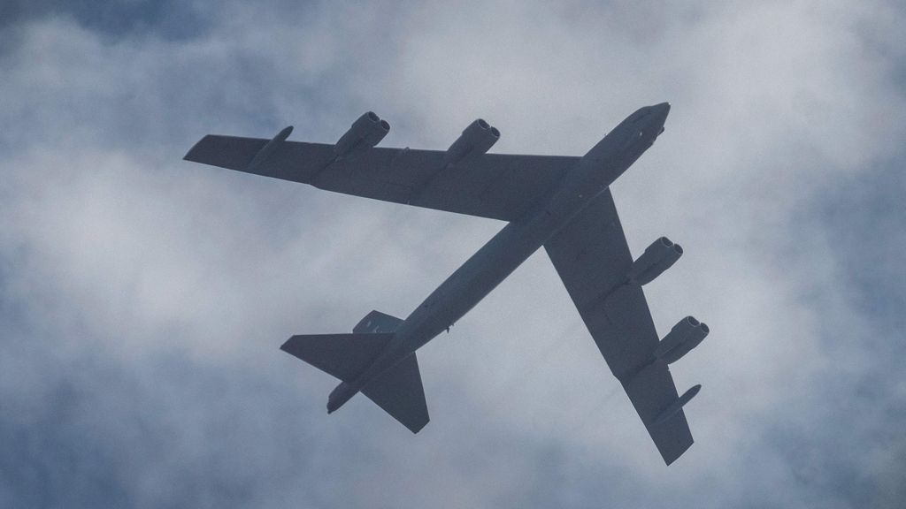 U.S. Flies B-52 Bombers Over Middle East In Show Of Force