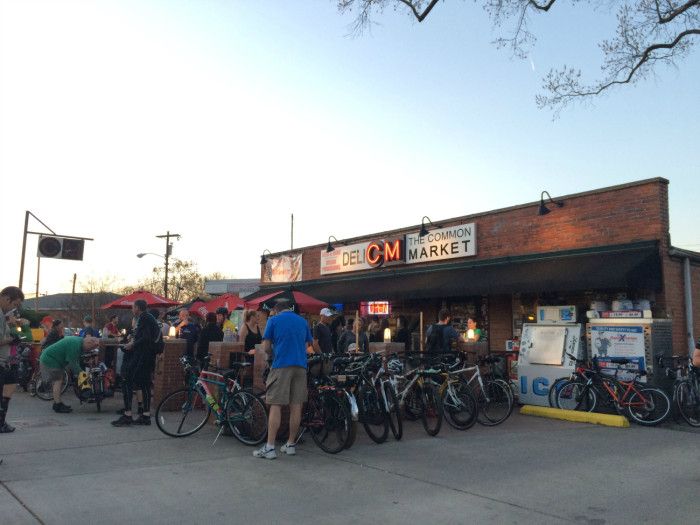 plaza midwood tuesday night ride