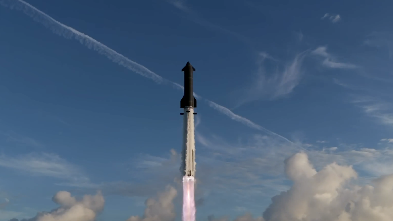SpaceX launches Starship on first orbital flight