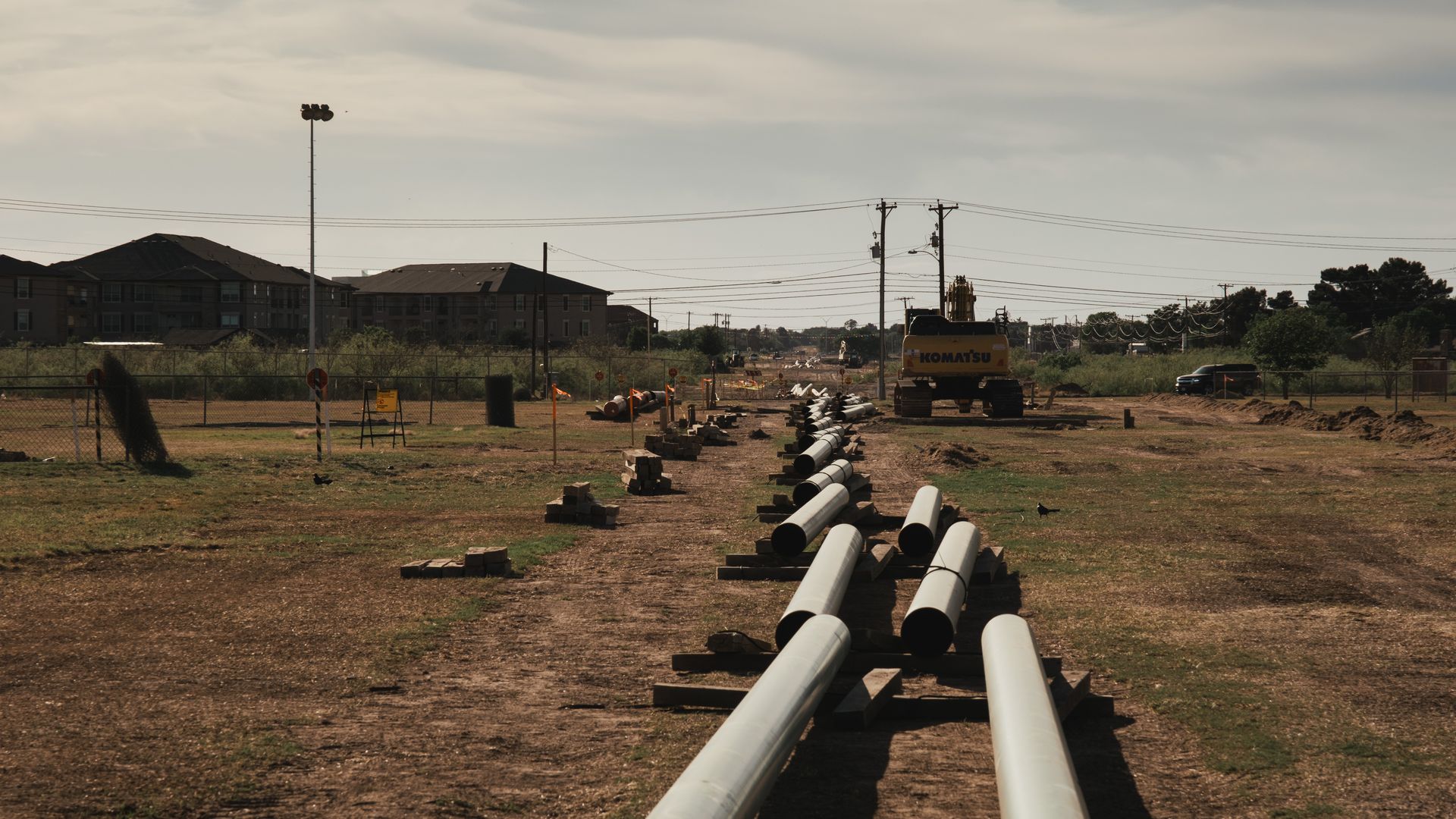 Pipeline construction materials