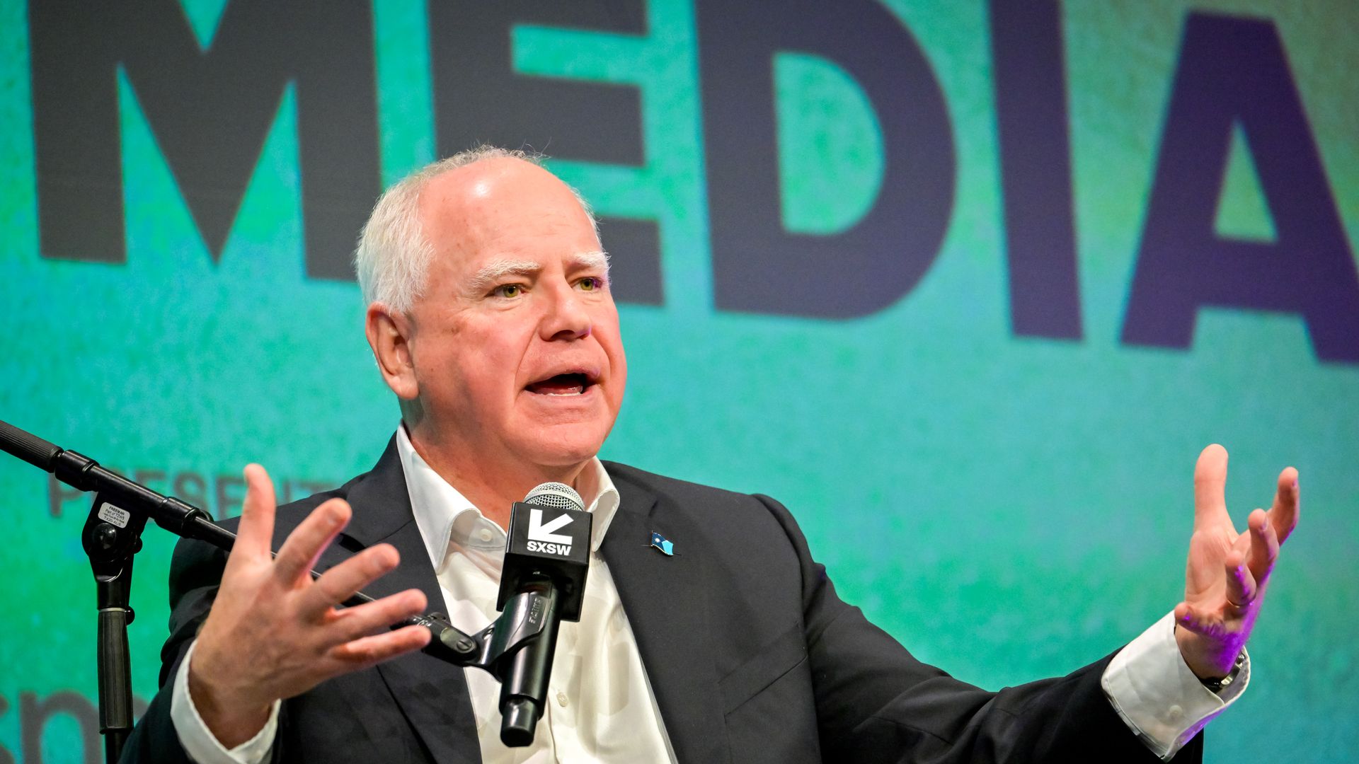Tim Walz says he'll shut the door on 2028 if he runs for governor
