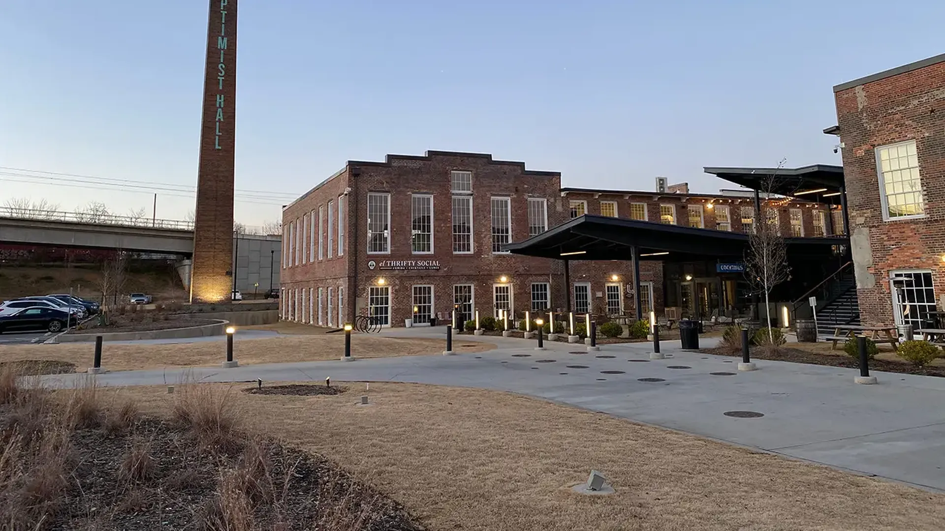 Optimist Hall Exterior Shot