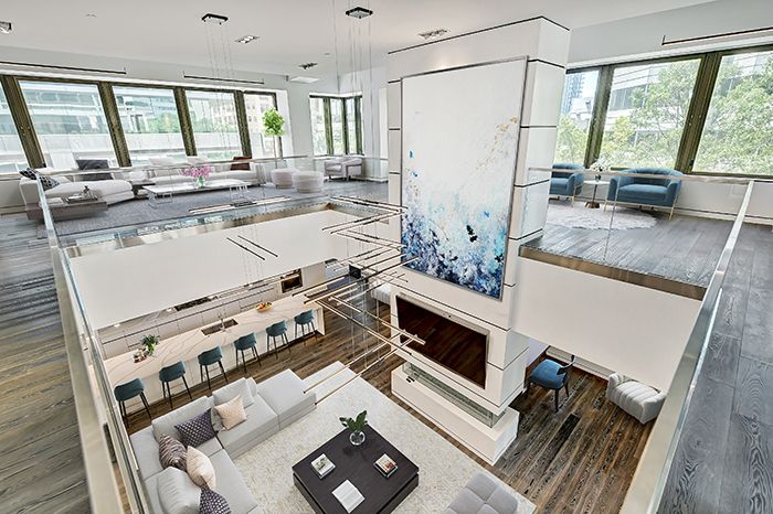 The Trust uptown's most expensive condo staged