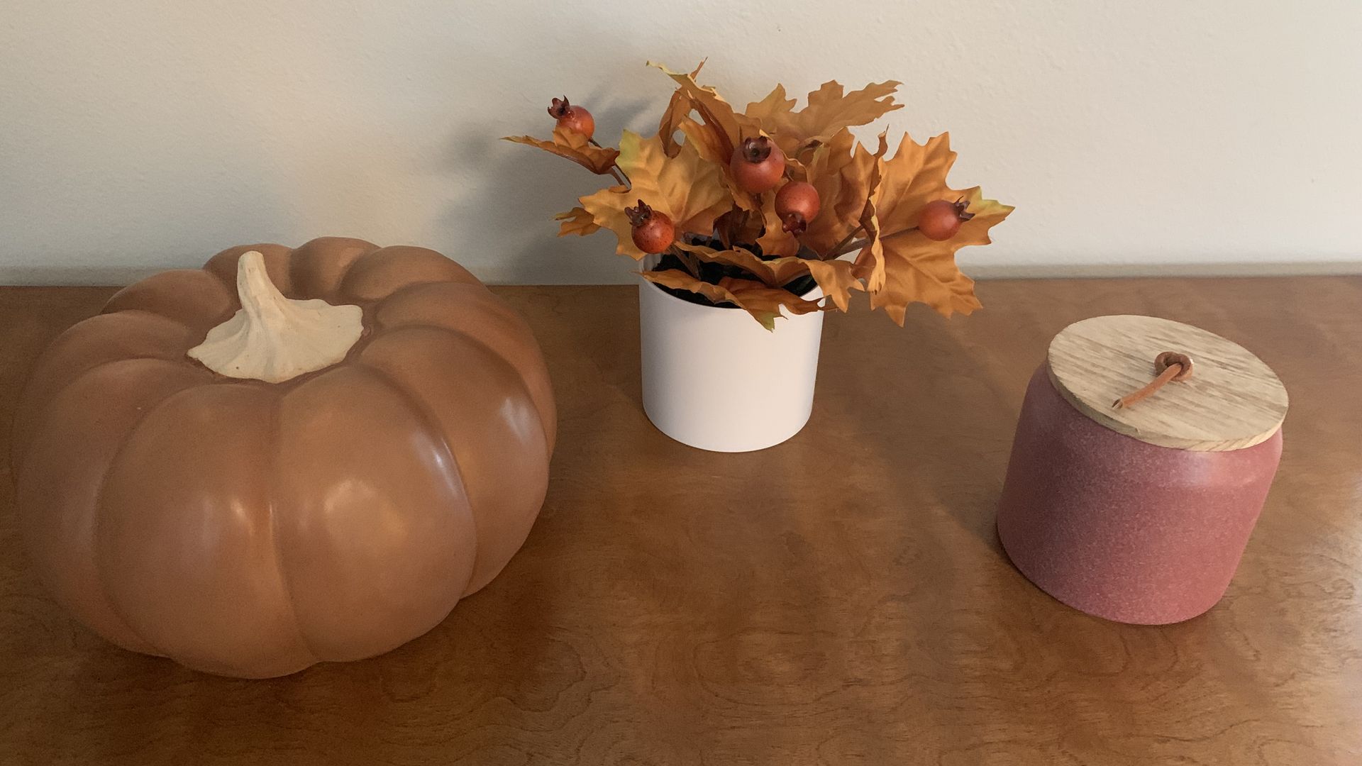 photo of fall decor
