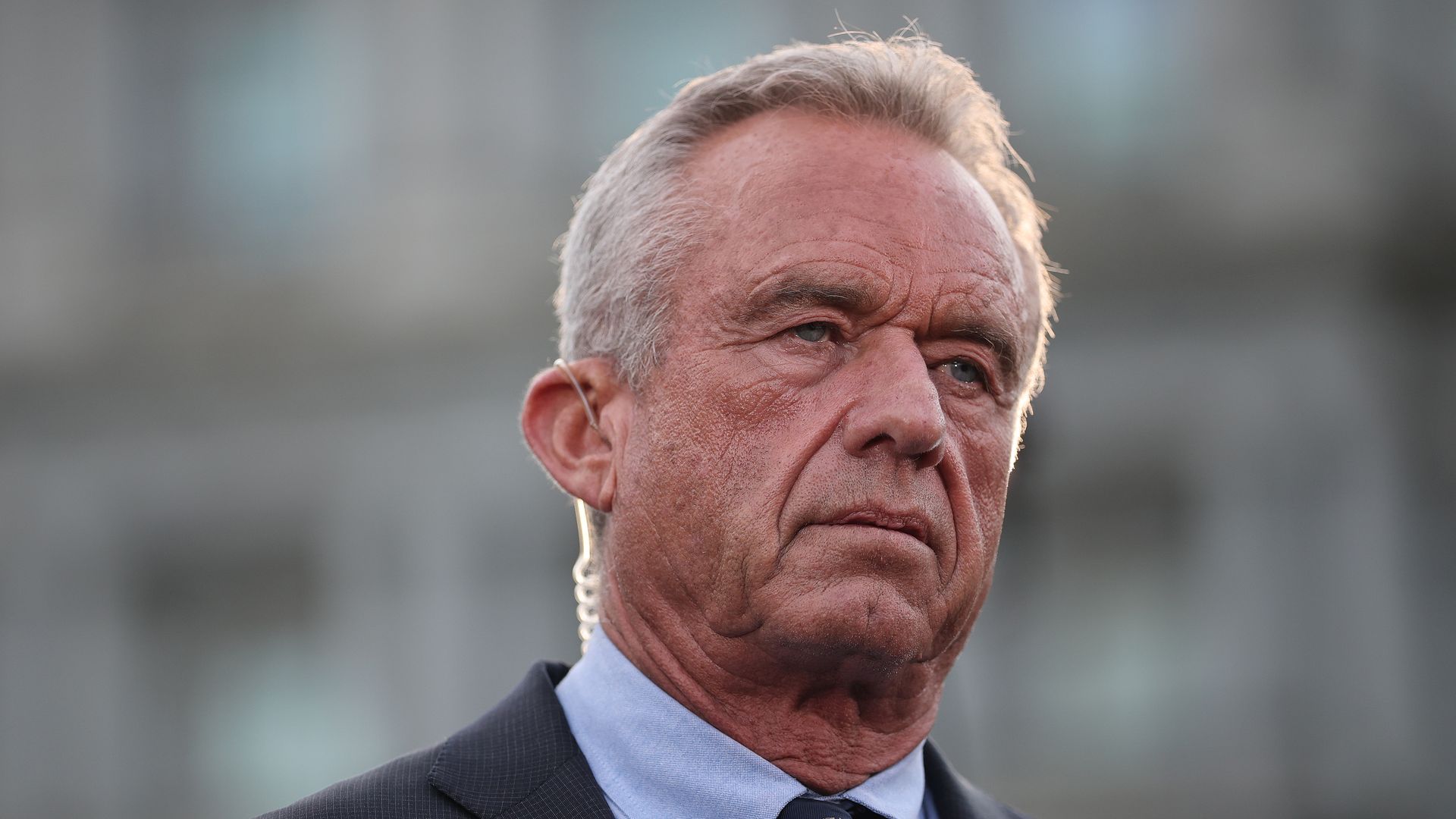 A close-up shot of Robert F. Kennedy Jr. 