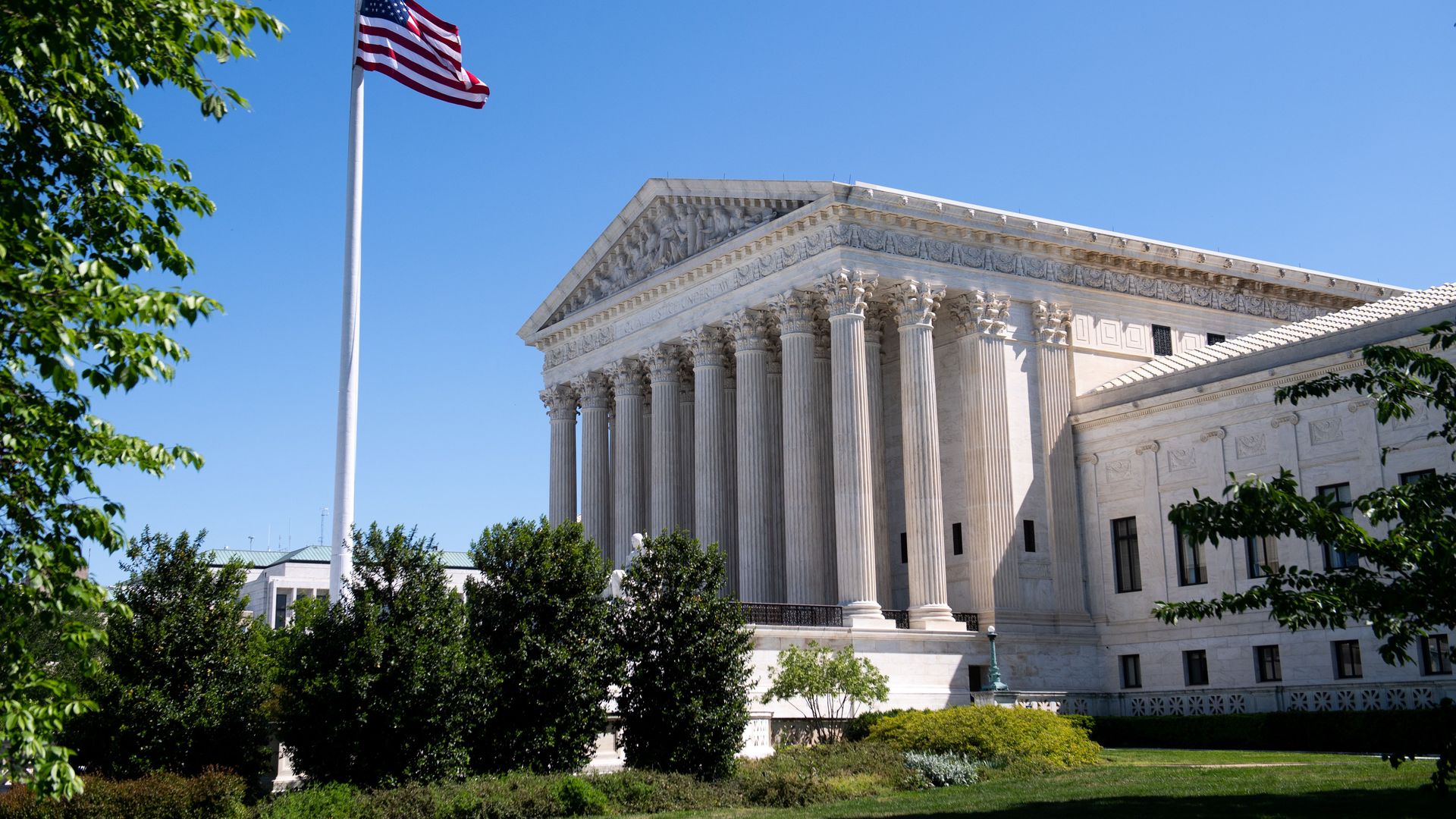The US Supreme Court is seen in Washington, DC, on May 4, 2020