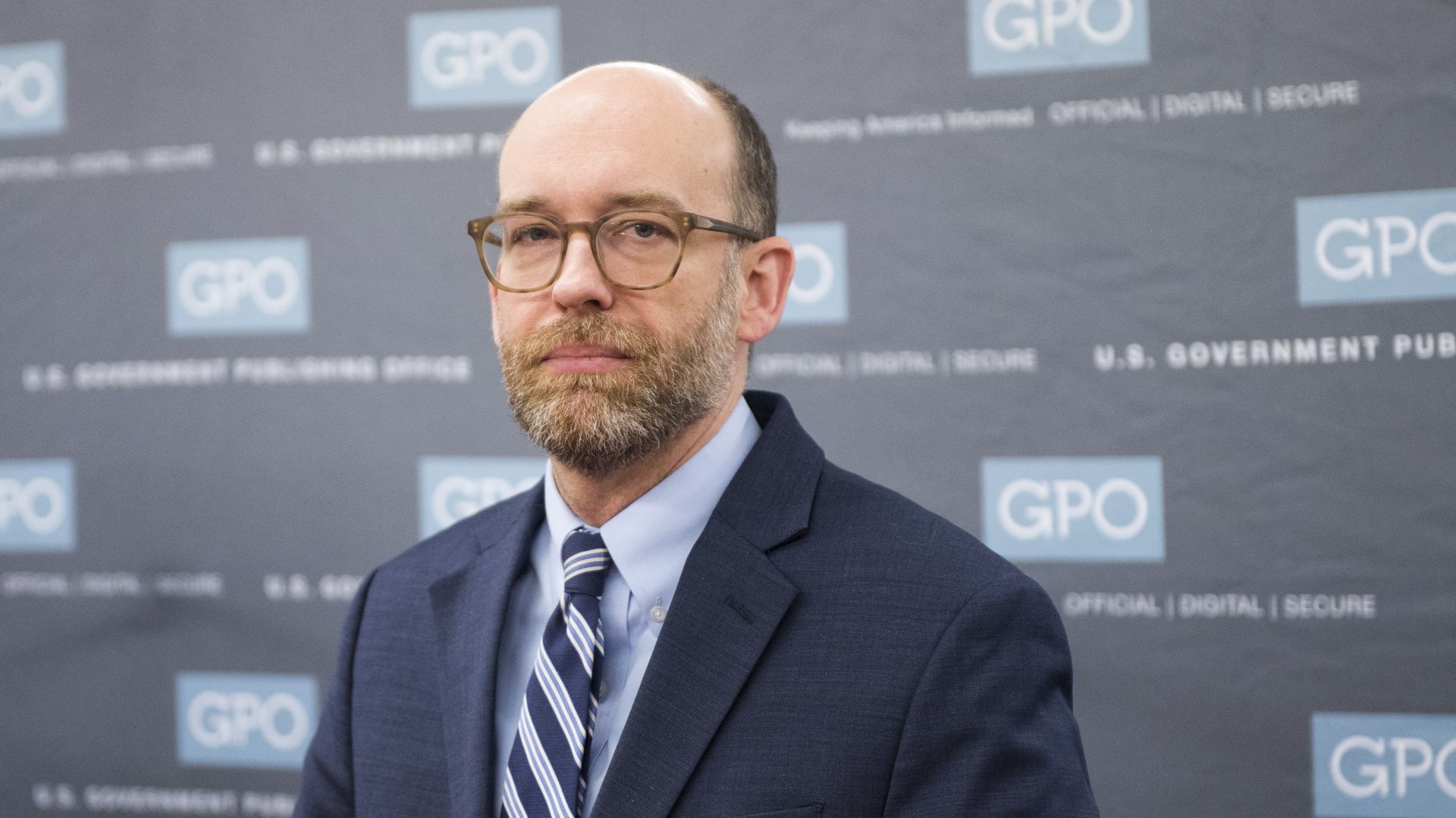 Acting OMB Director Russ Vought participates in a photo-op