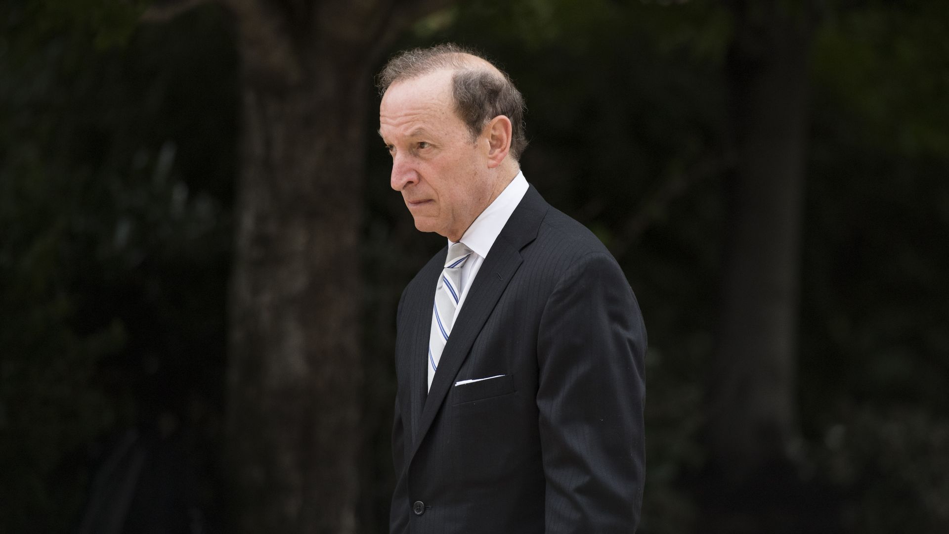 Lawyer Abbe Lowell takes a walk.