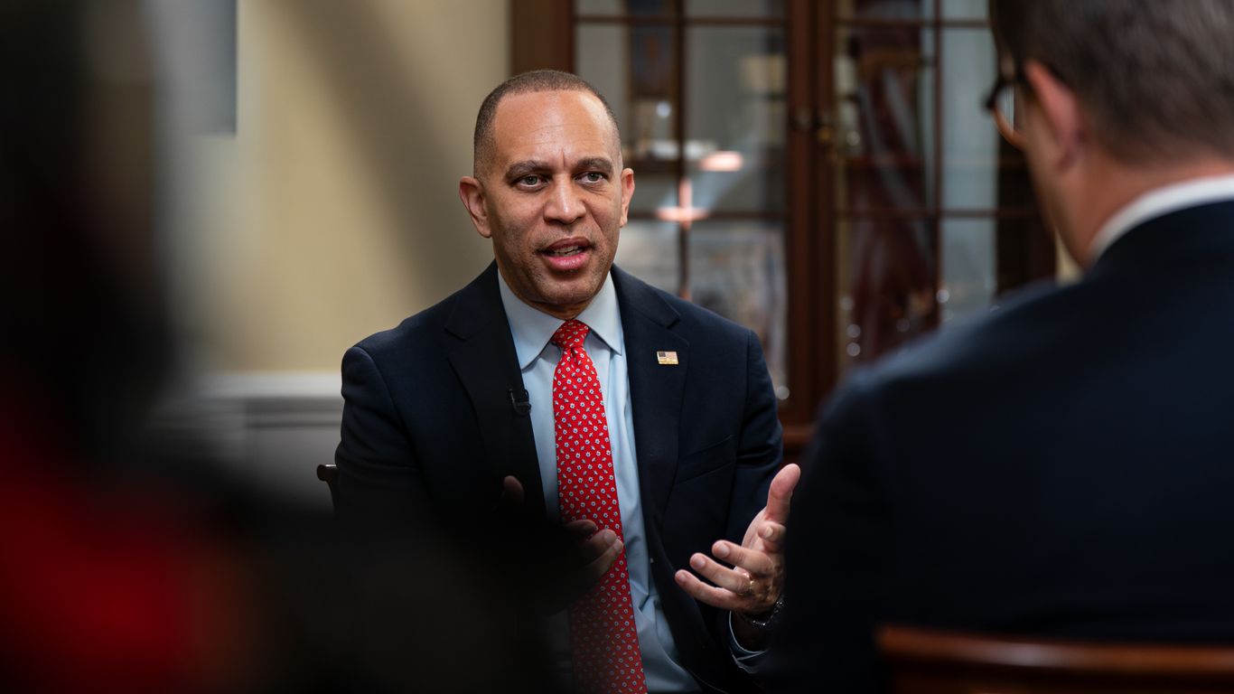 "Not a serious question": Jeffries dismisses report of potential primary challenge