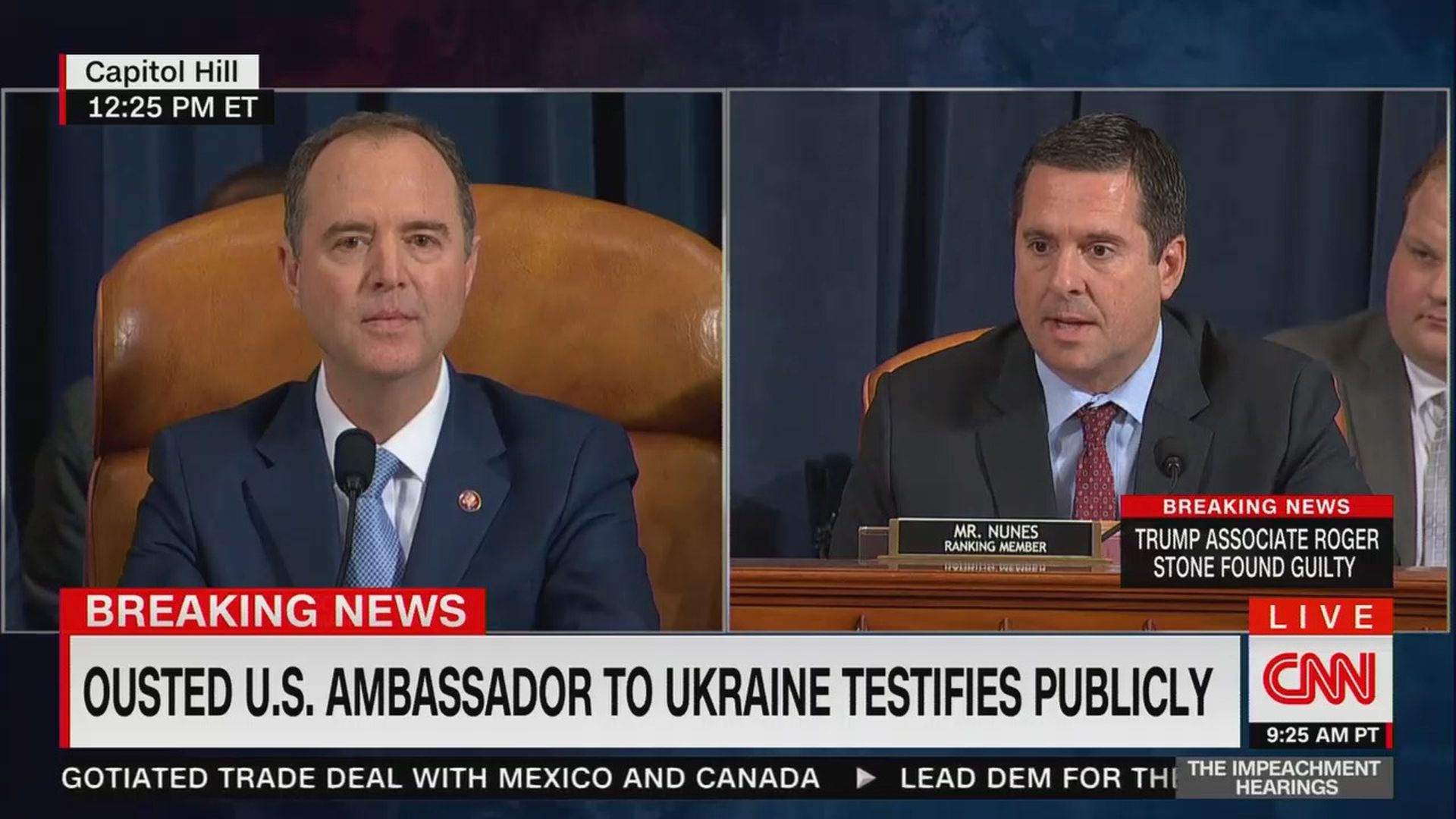 Watch: House Intel Republicans attempt to defy Adam Schiff despite impeachment inquiry rules