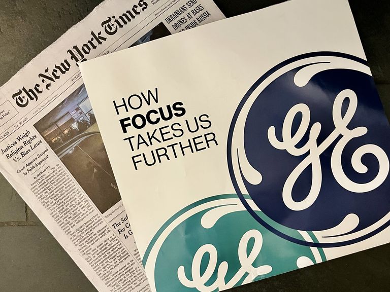 GE buys out entire NYT print paper in historic first