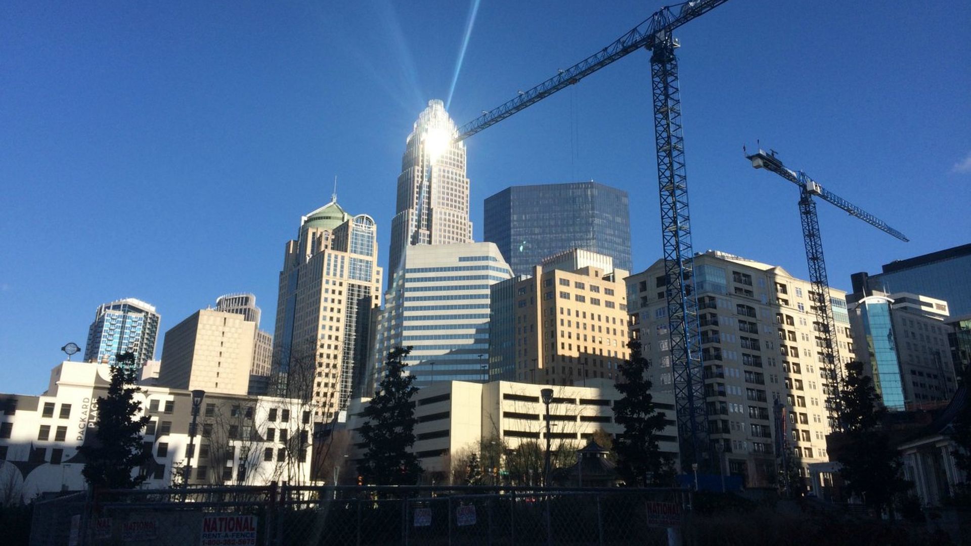 charlotte skyline