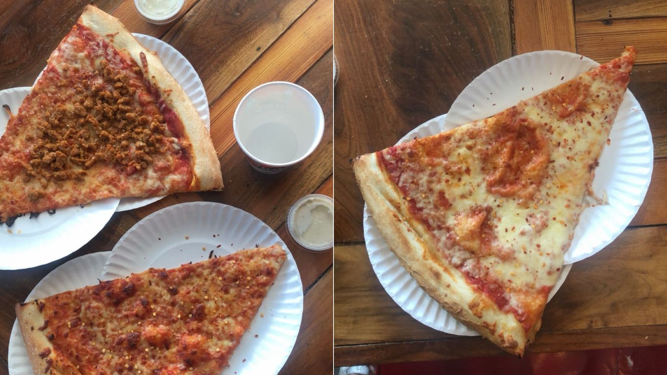 Benny's giant pizza lands in Scott's Addition