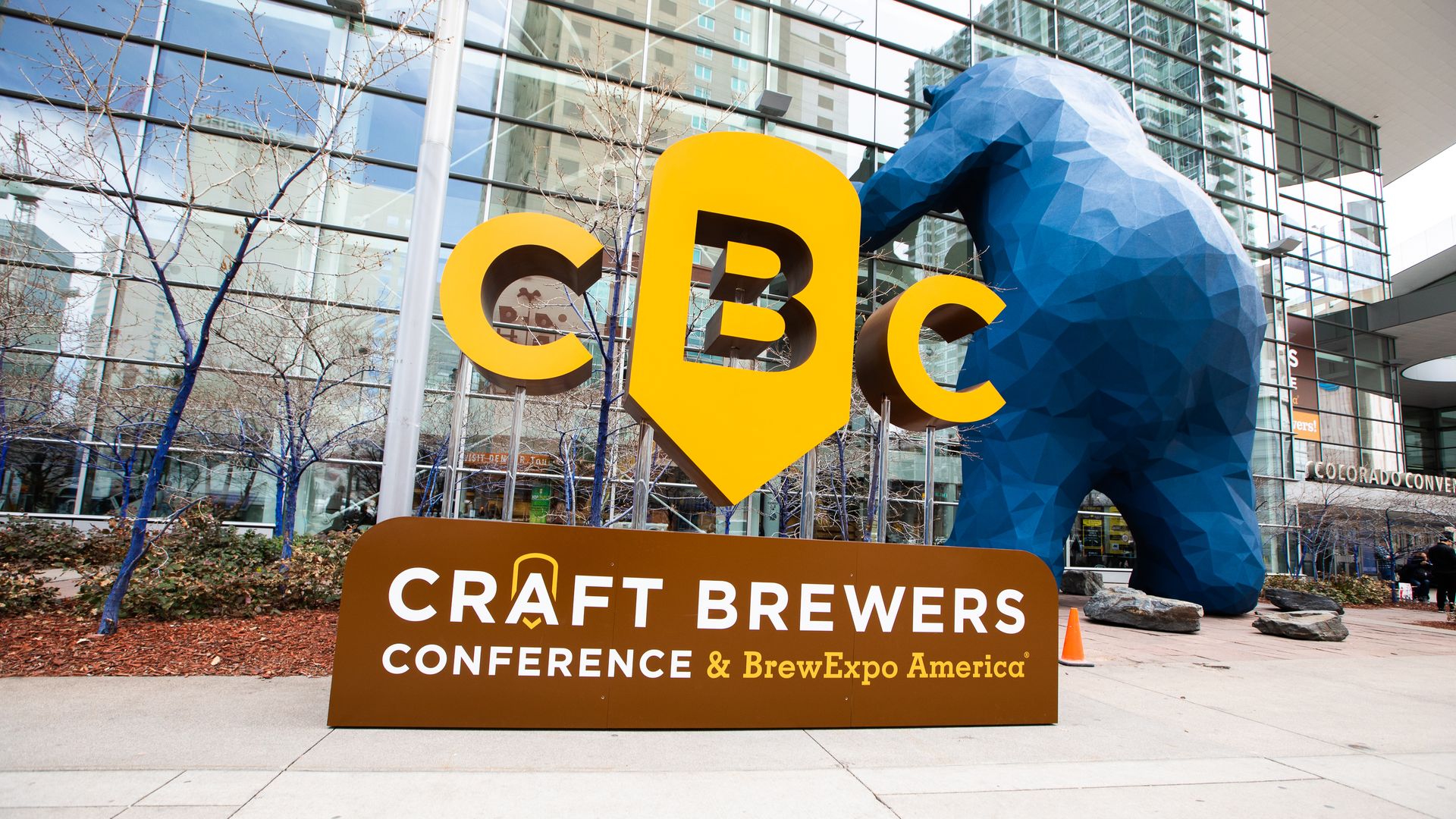 A sign for the Craft Brewers Conference outside the Colorado Convention Center in Denver. Photo courtesy of the Brewers Association