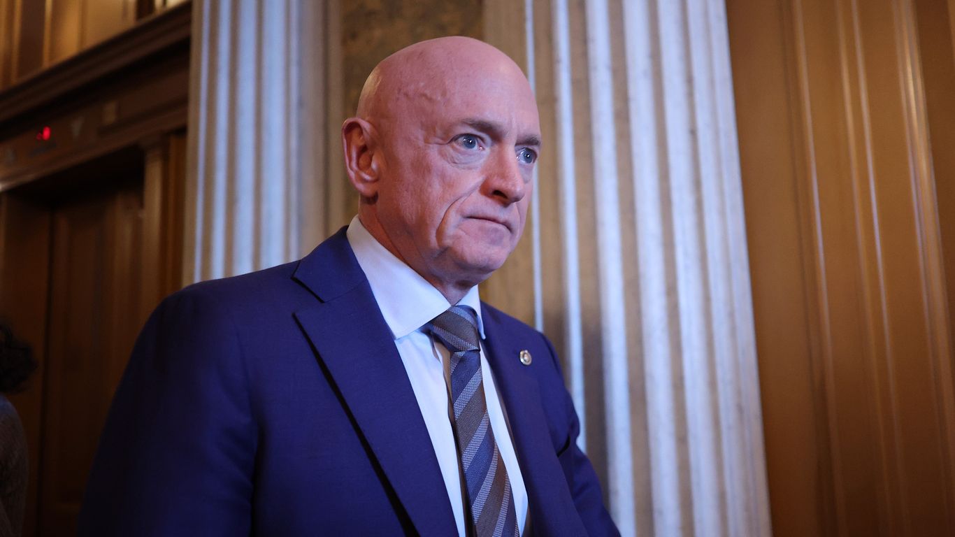 Mark Kelly sues Hegseth over effort to demote his Navy rank