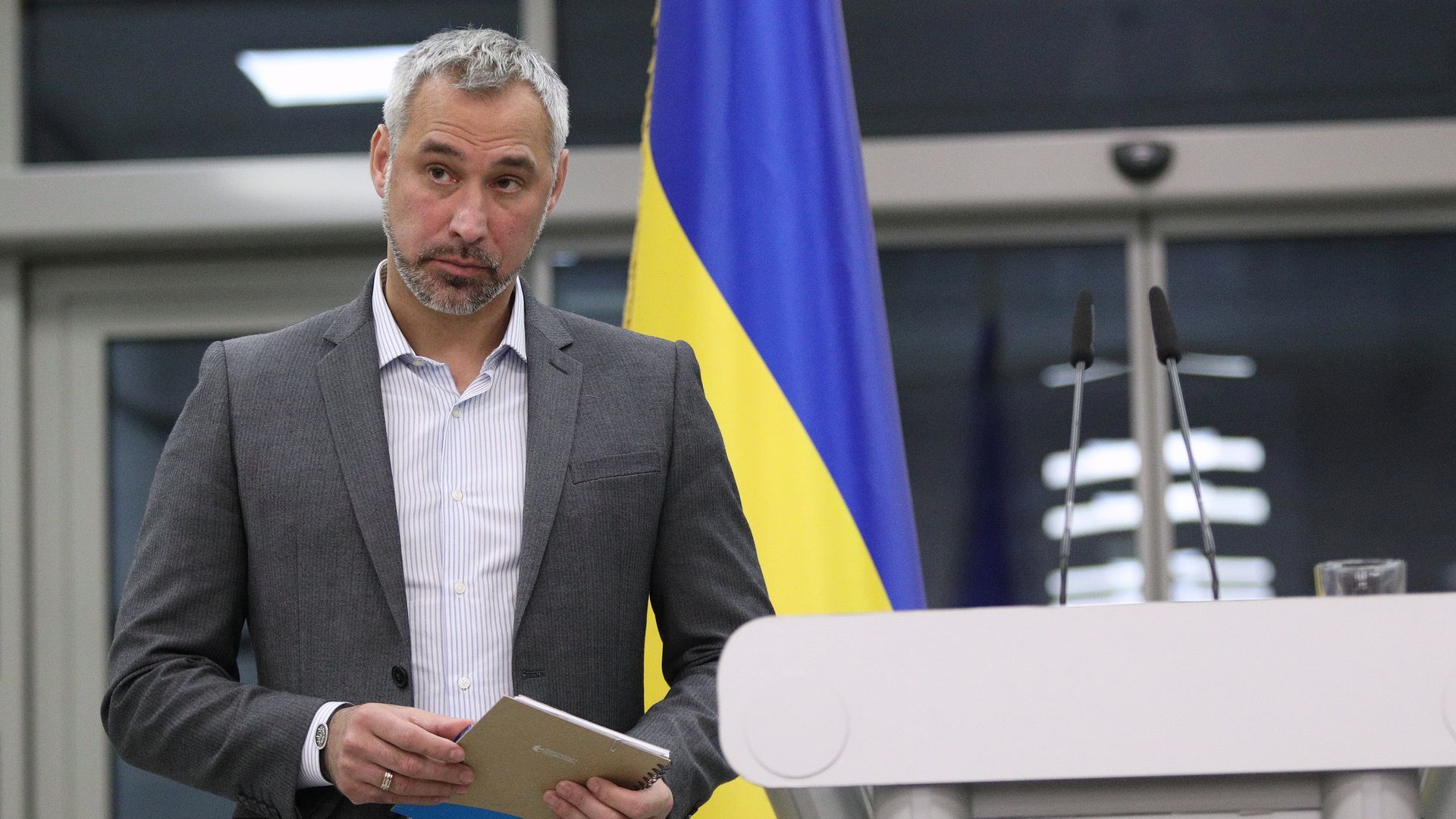 Ukraine's Prosecutor General Ruslan Ryaboshapka