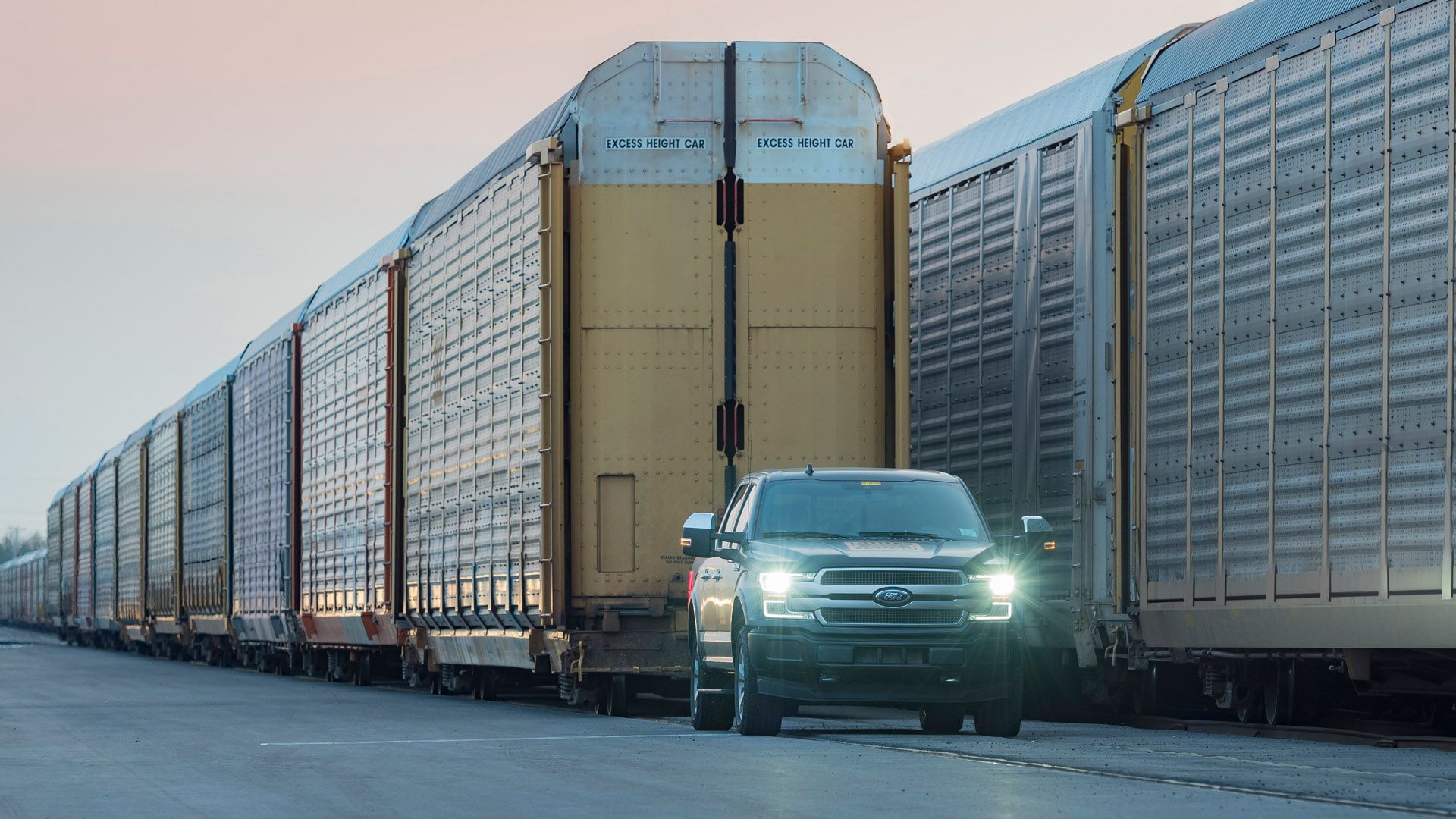 Photo of electric Ford F-150 prototype