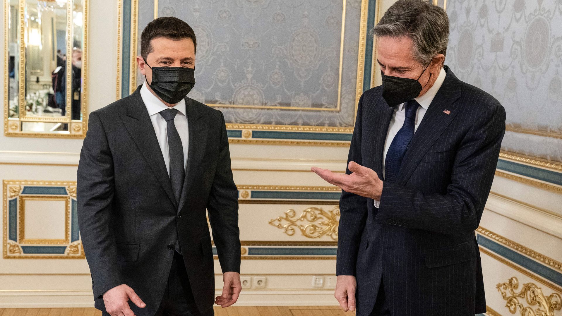 Zelensky and Blinken