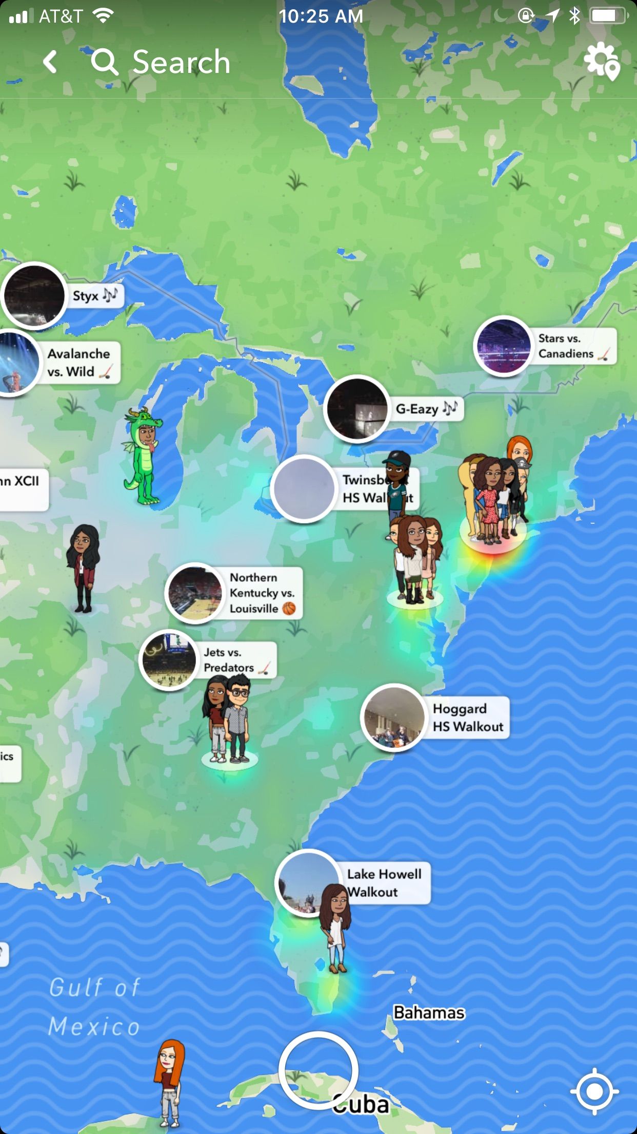 Snap Maps