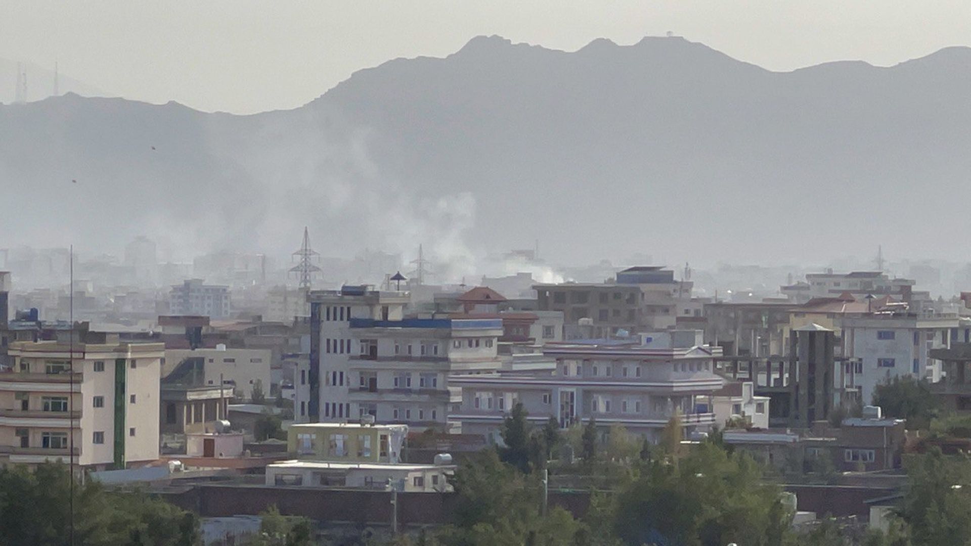 Rocket fire in Kabul