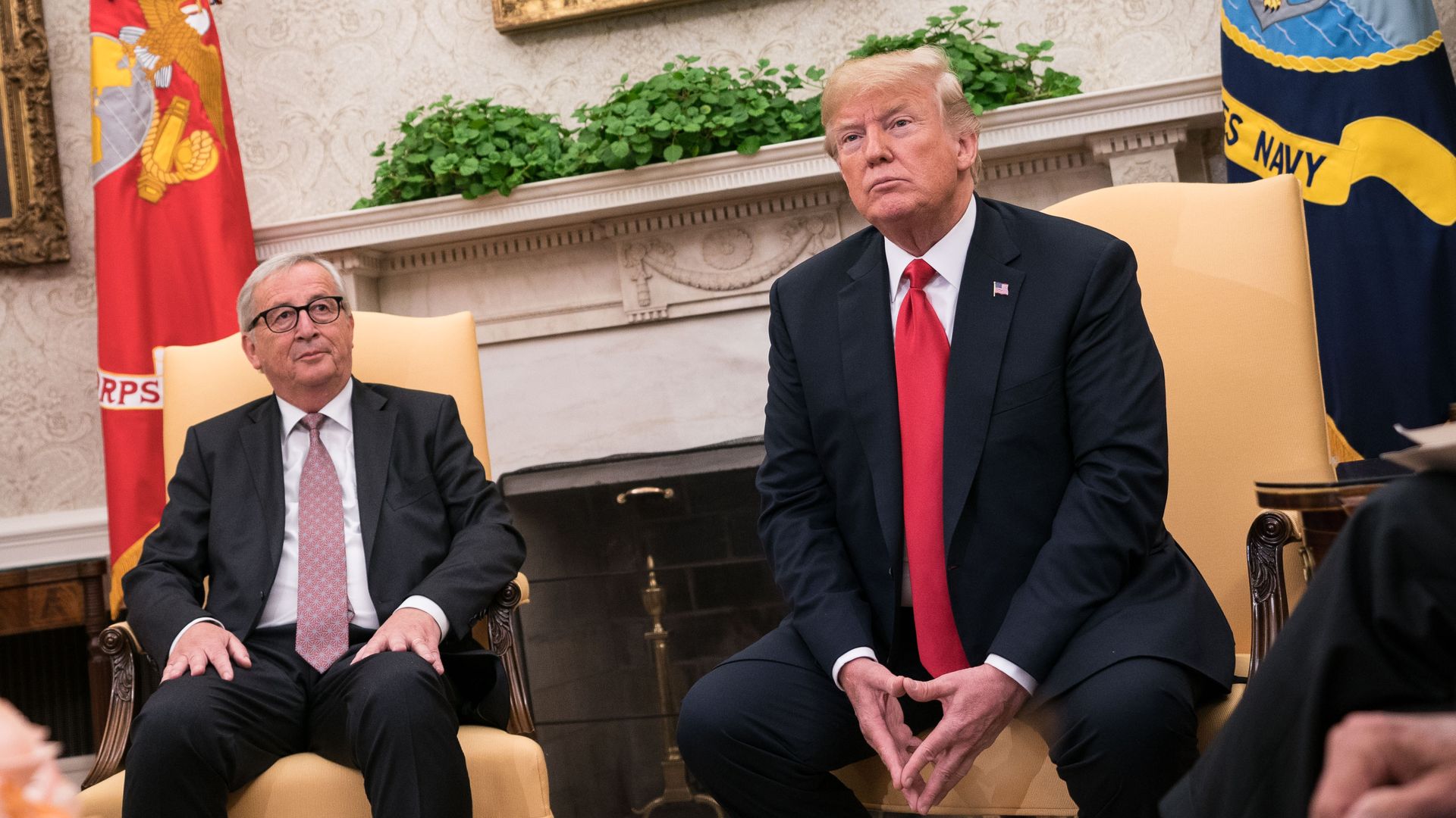Trump and Juncker