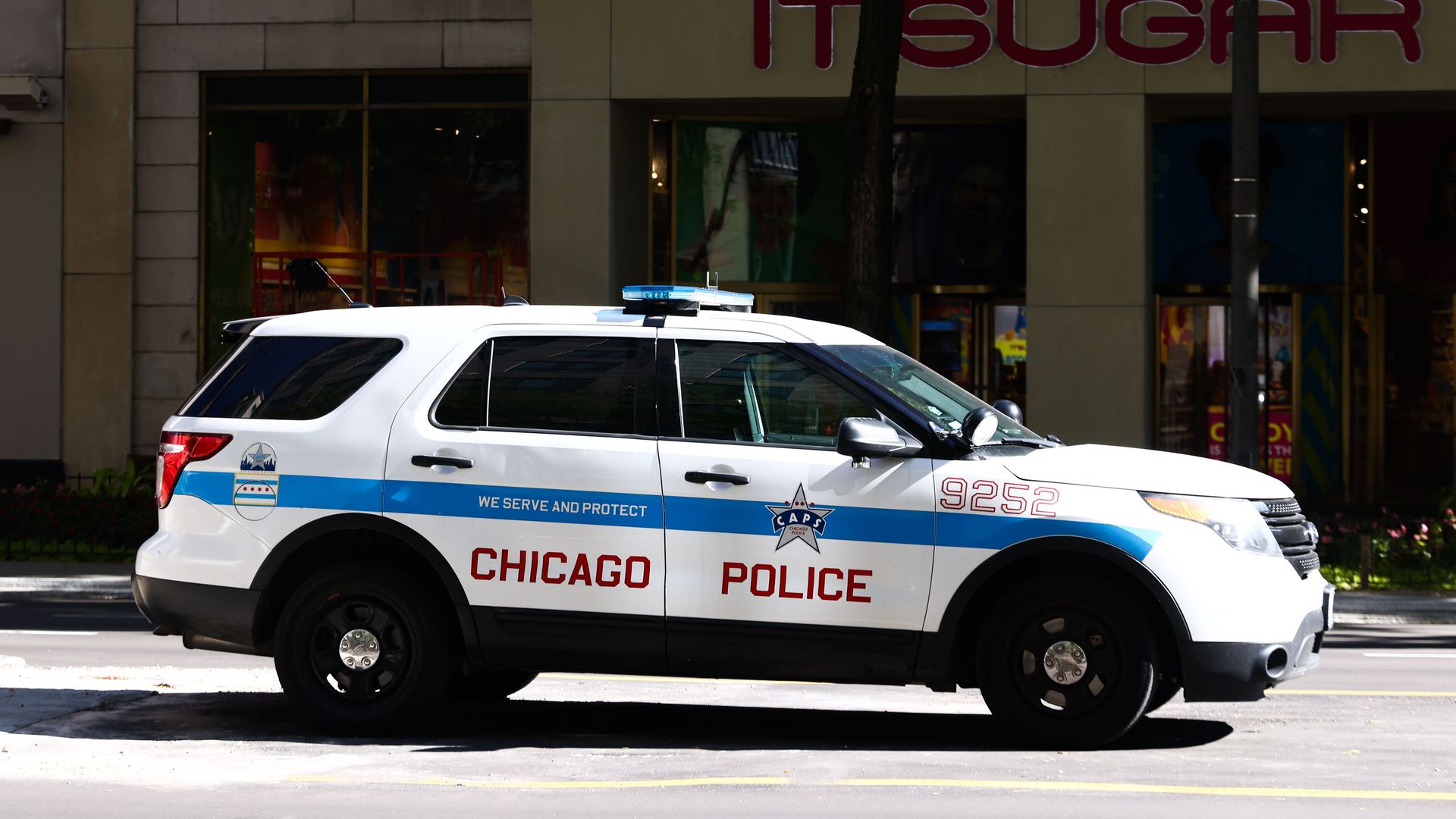 Chicago police car 