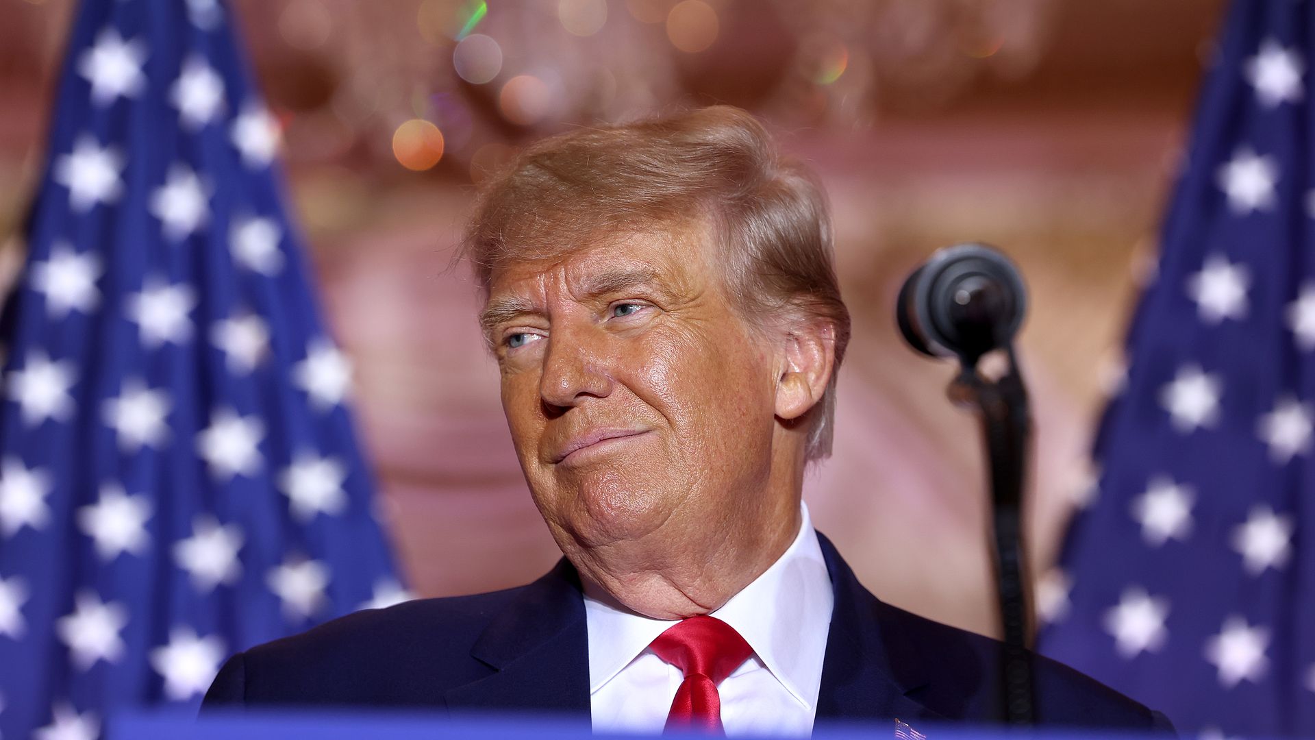 Former President Trump at the launch of his 2024 campaign in Palm Beach, Fla., in November. 