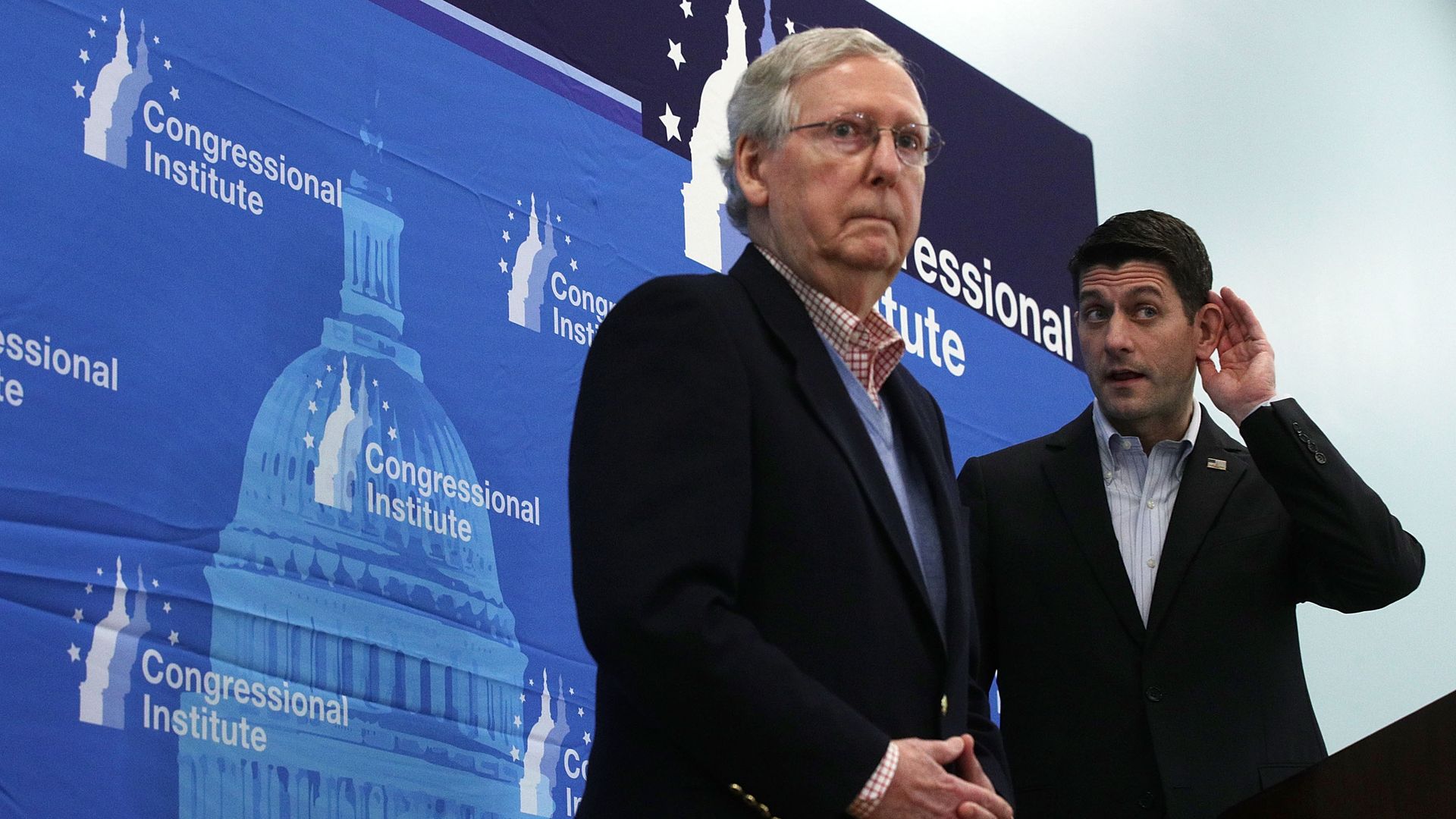 Mitch McConnell and Paul Ryan