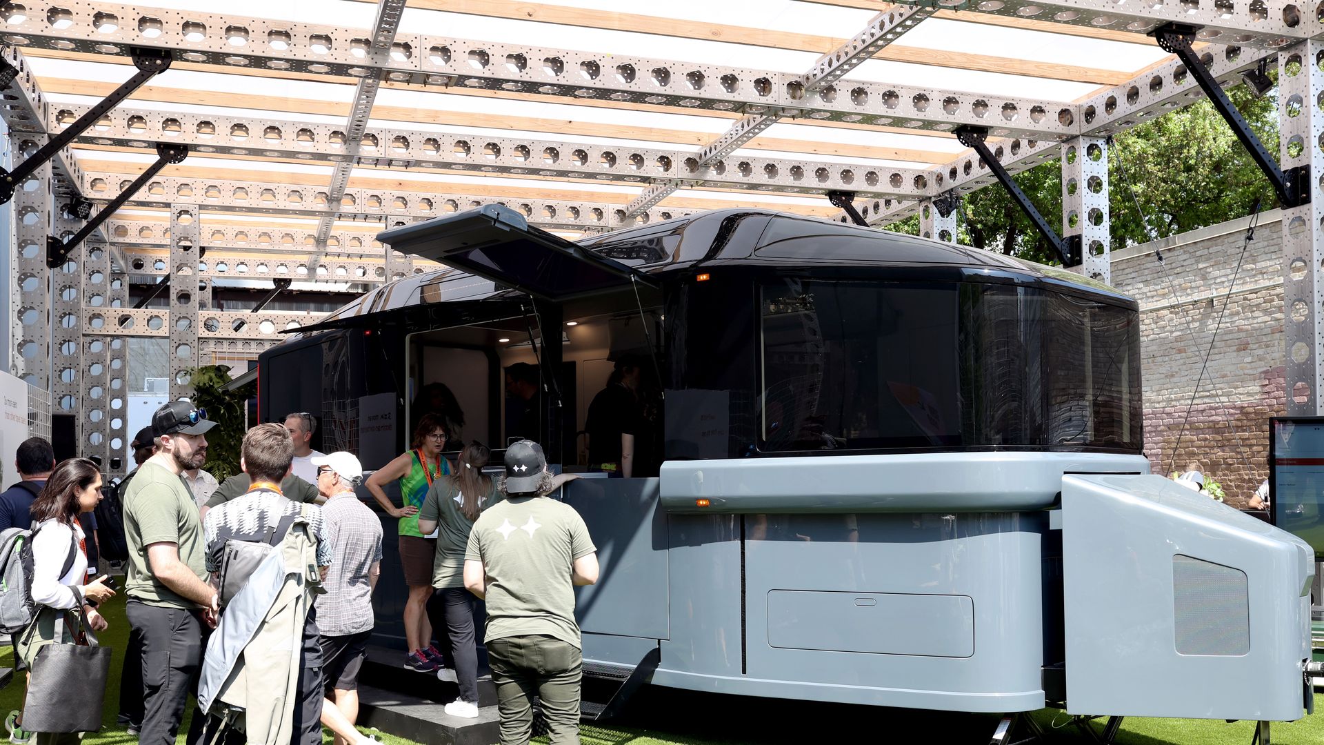 Lightship displayed its L1 electric RV at SXSW 2023 in Austin. 