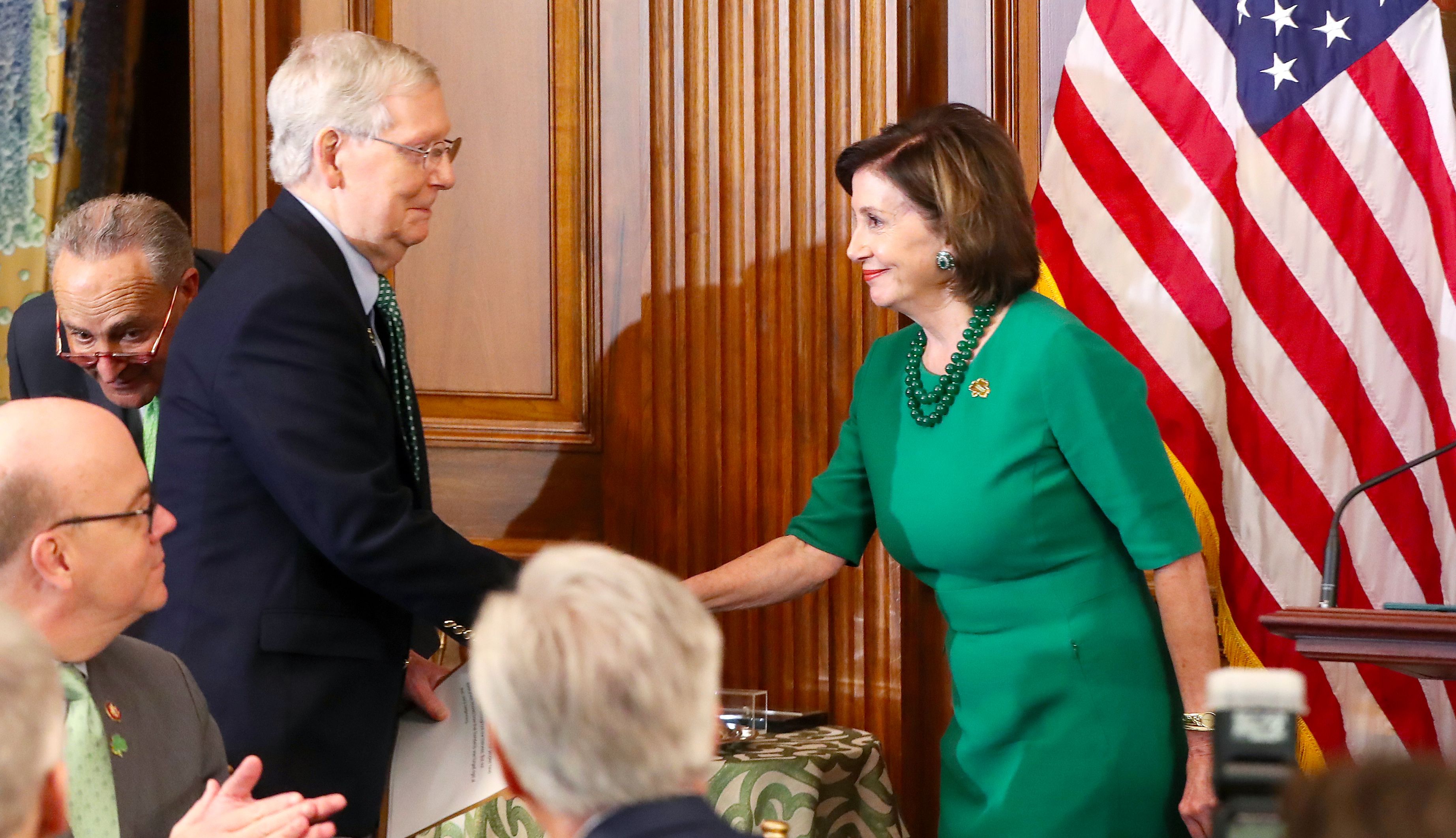 Pelosi and McConnell reject additional coronavirus tests for Congress