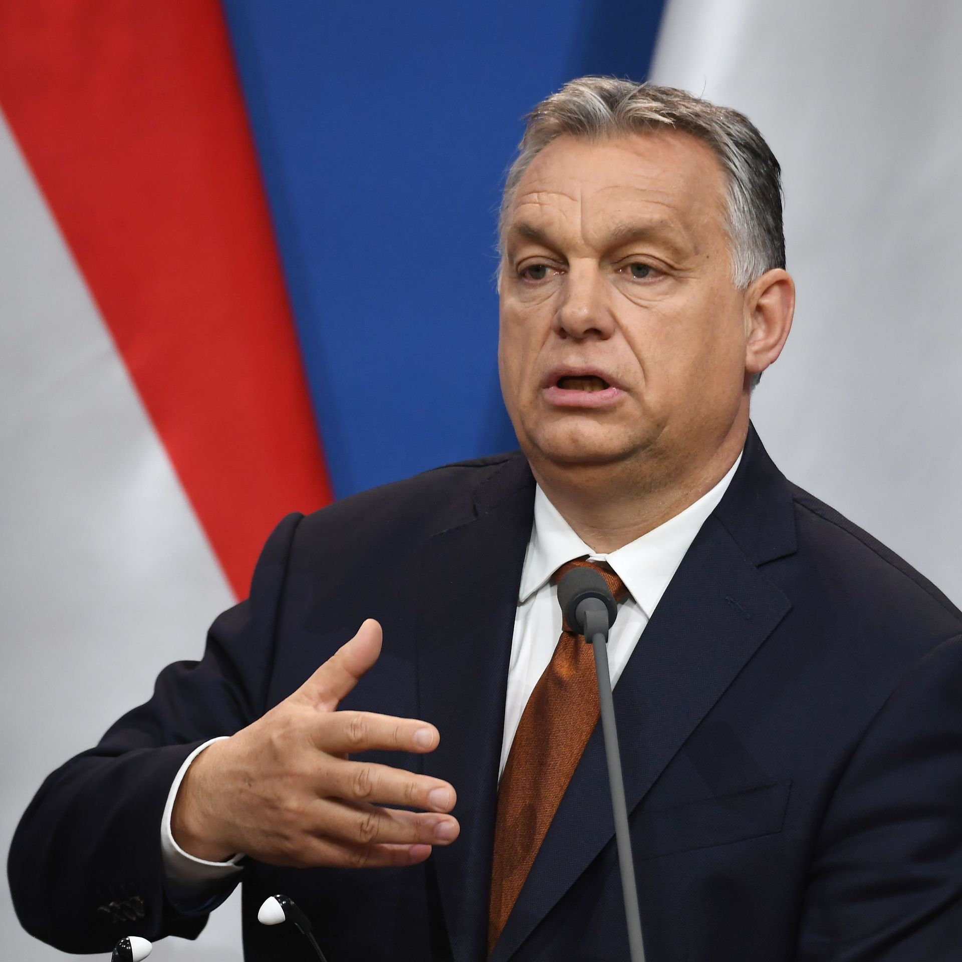Viktor Orban speaking