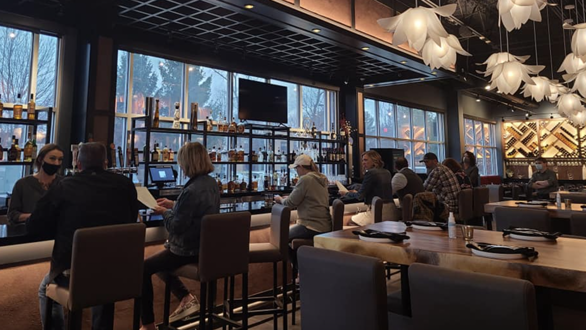 Jay Wang's newest restaurant, Aura, in Clive.