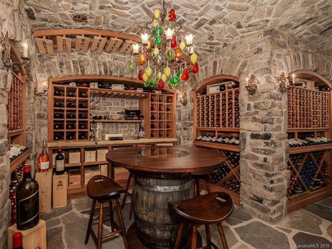 7430 Baltusrol Lane wine cellar